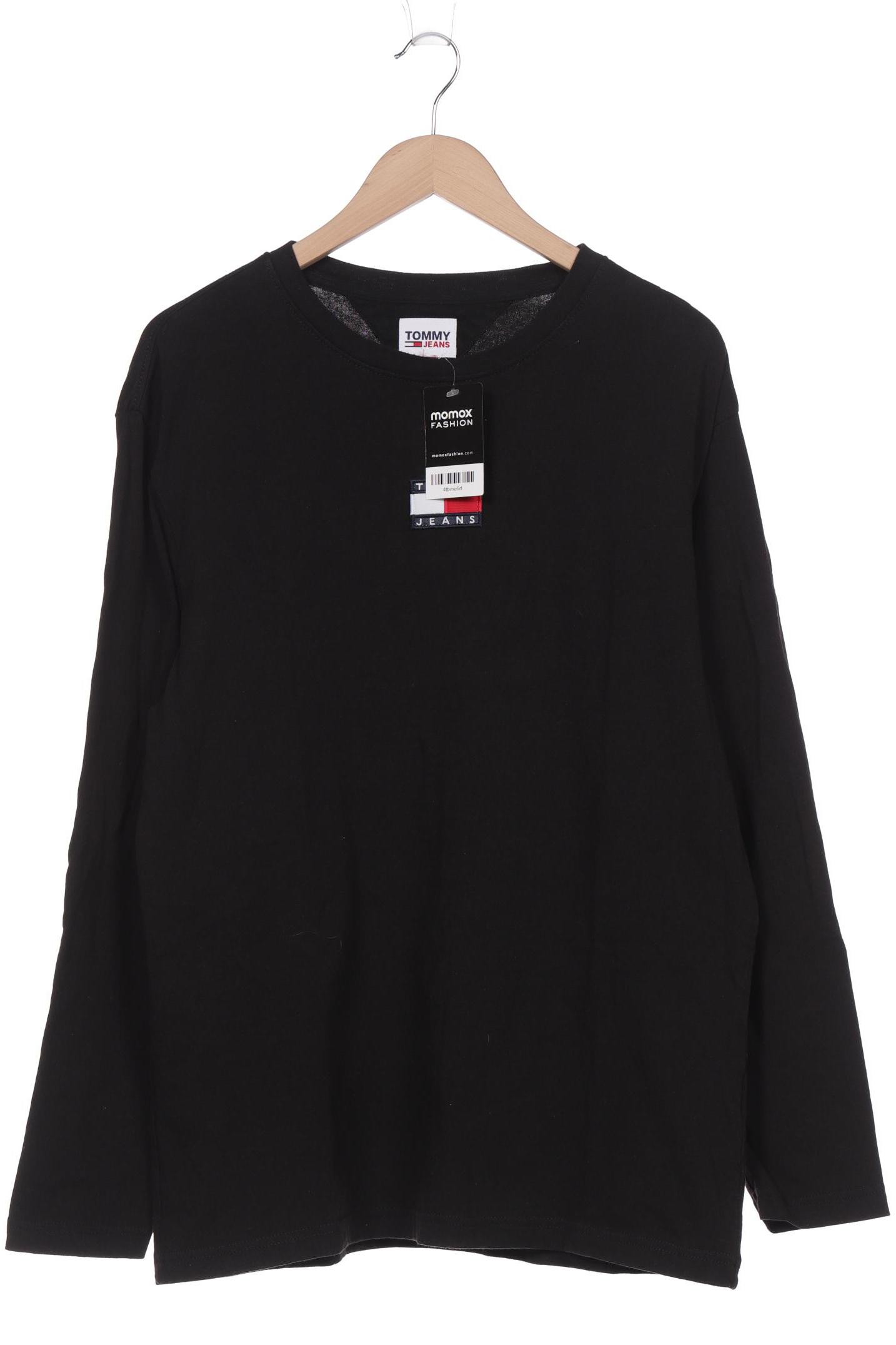 

Tommy Jeans Herren Langarmshirt, schwarz