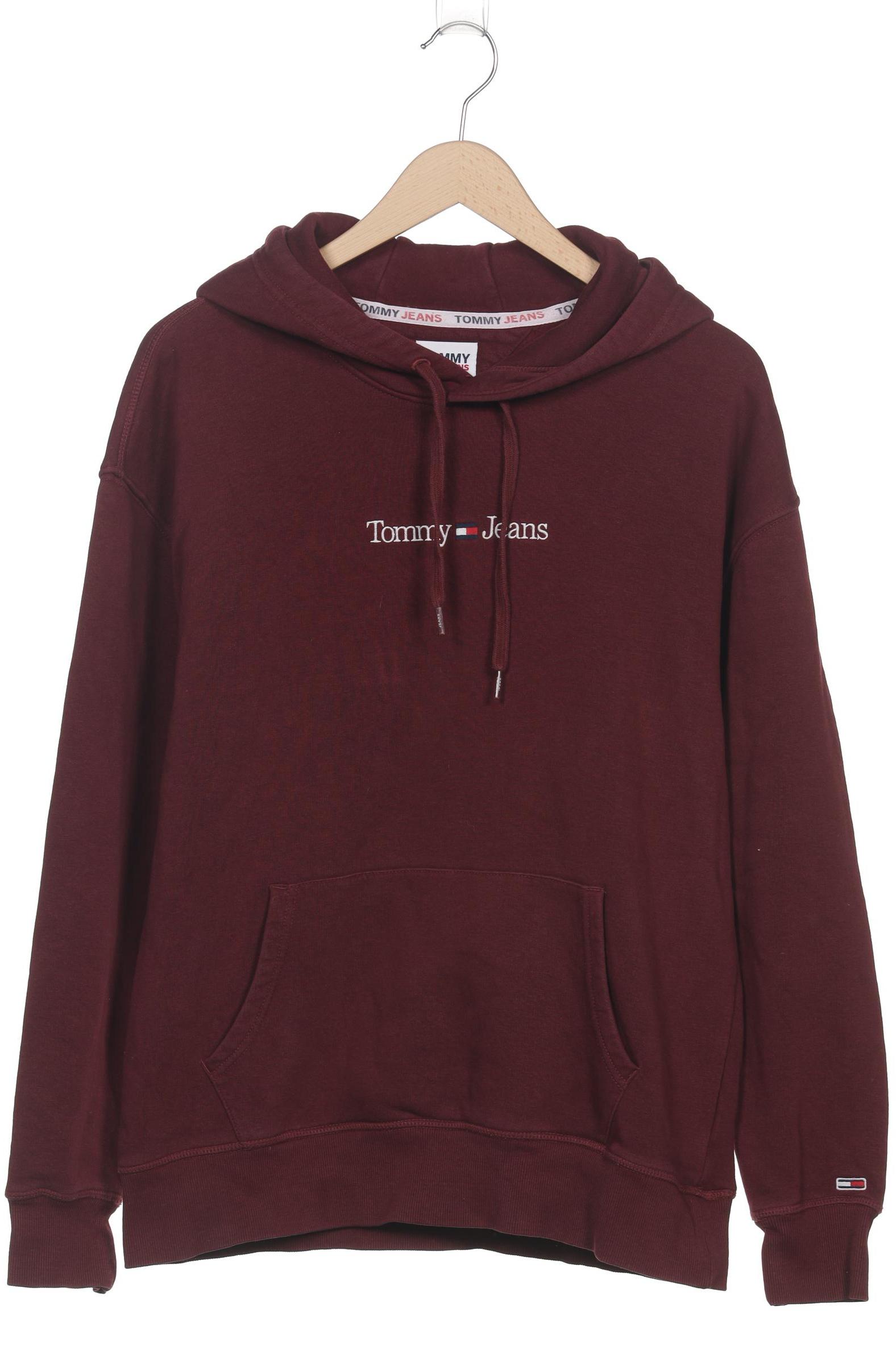 

Tommy Jeans Herren Kapuzenpullover, bordeaux, Gr. 46