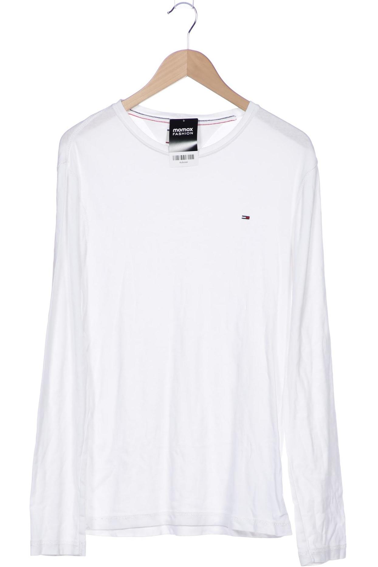 

Tommy Jeans Herren Langarmshirt, weiß, Gr. 52