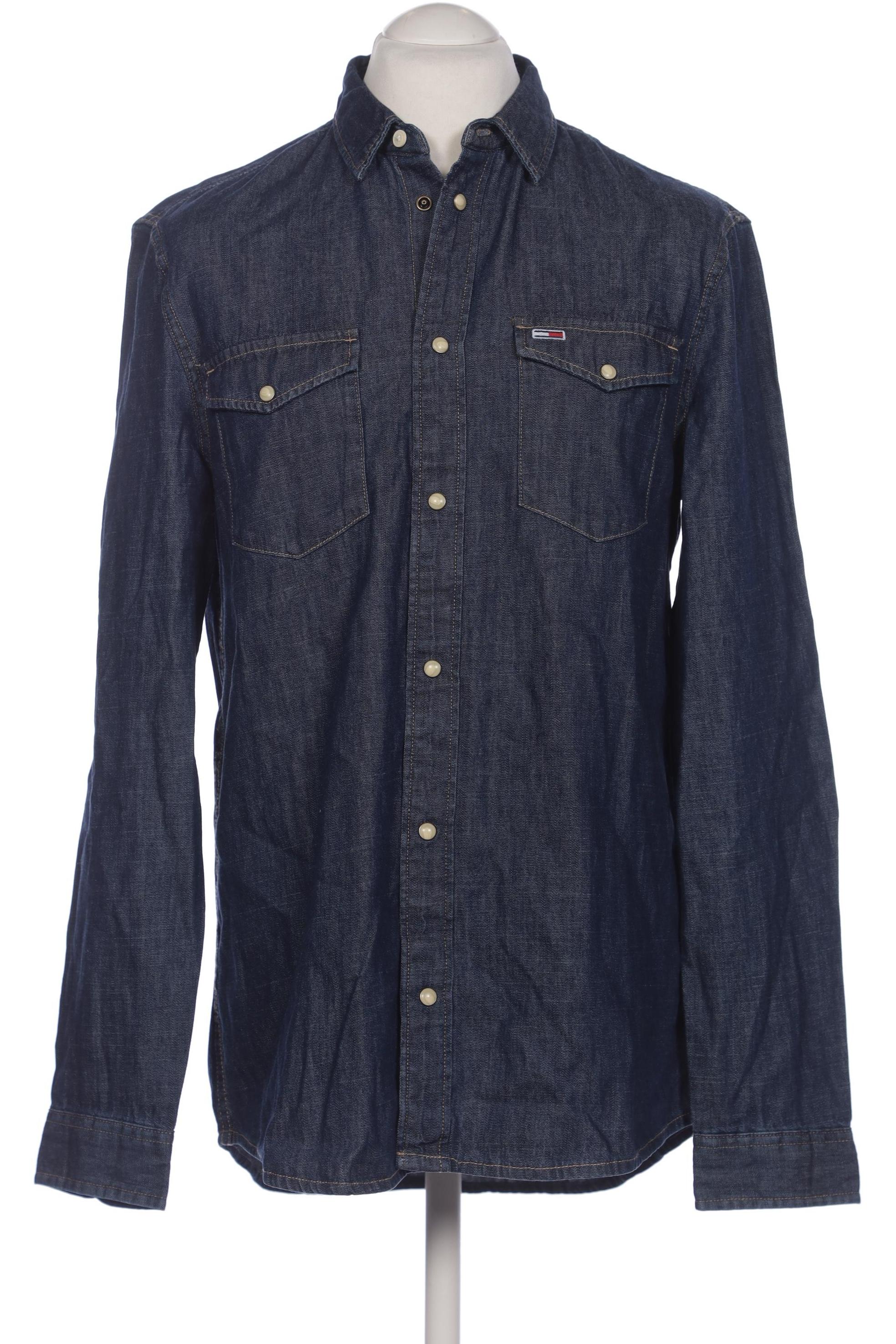

Tommy Jeans Herren Hemd, blau, Gr. 52