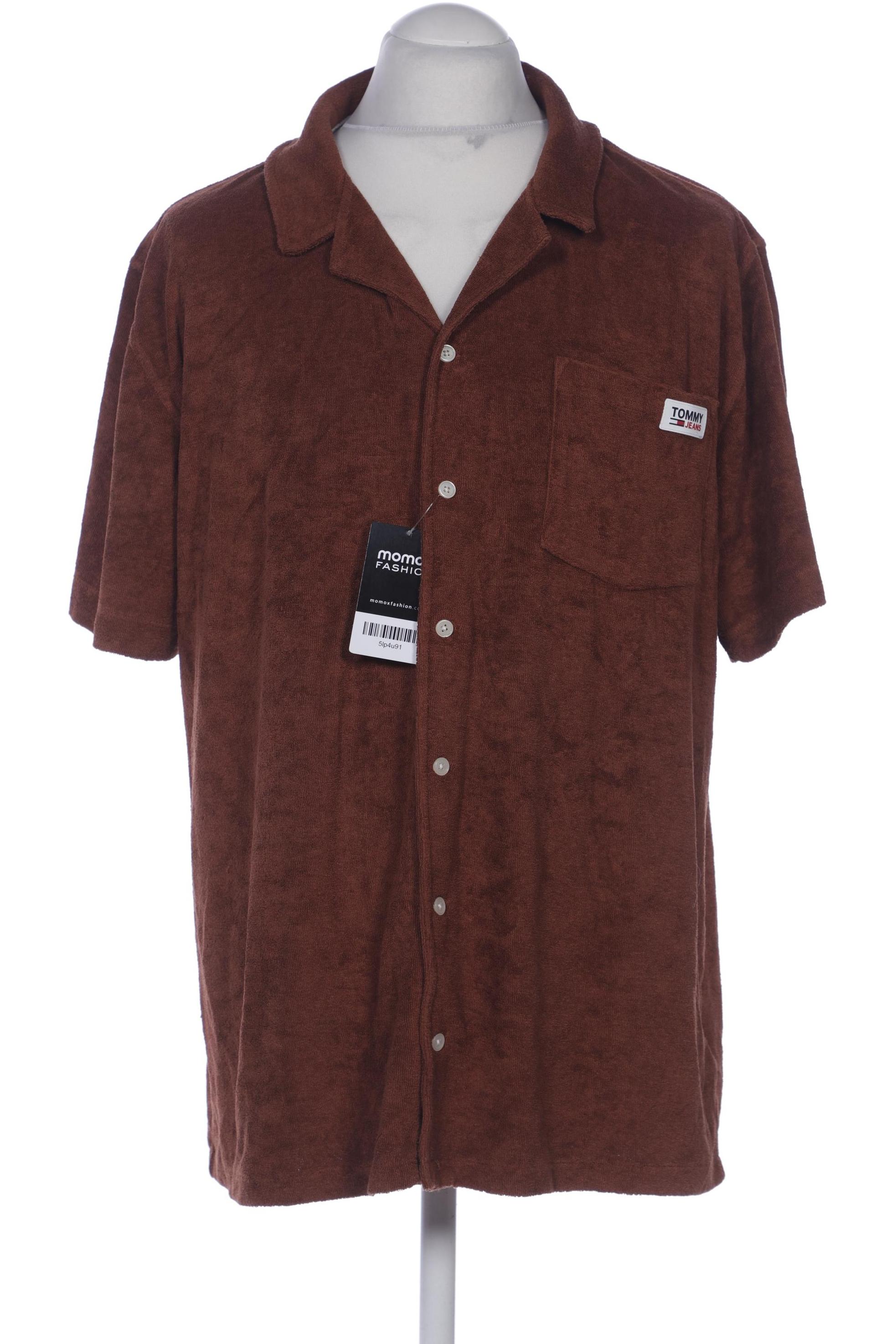 

Tommy Jeans Herren Hemd, braun, Gr. 52