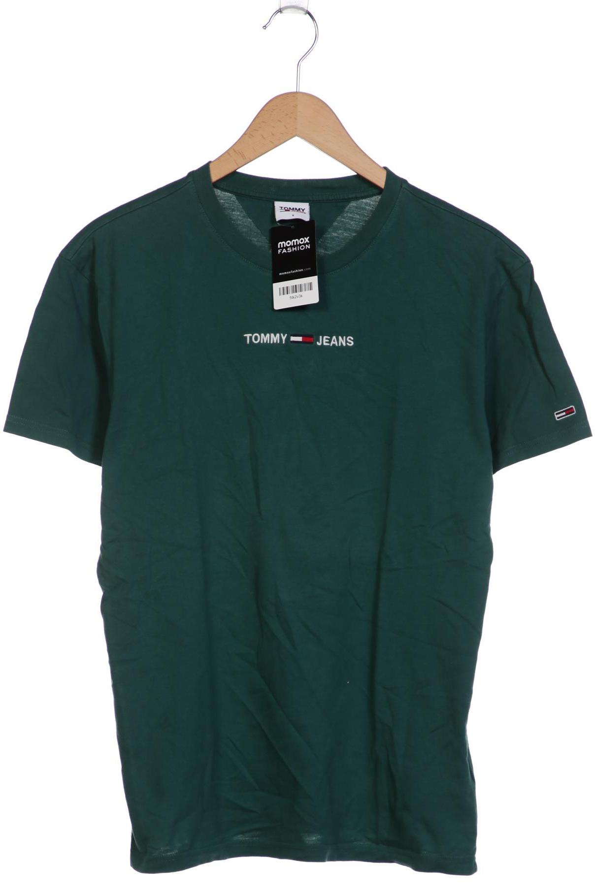 

Tommy Jeans Herren T-Shirt, grün, Gr. 46