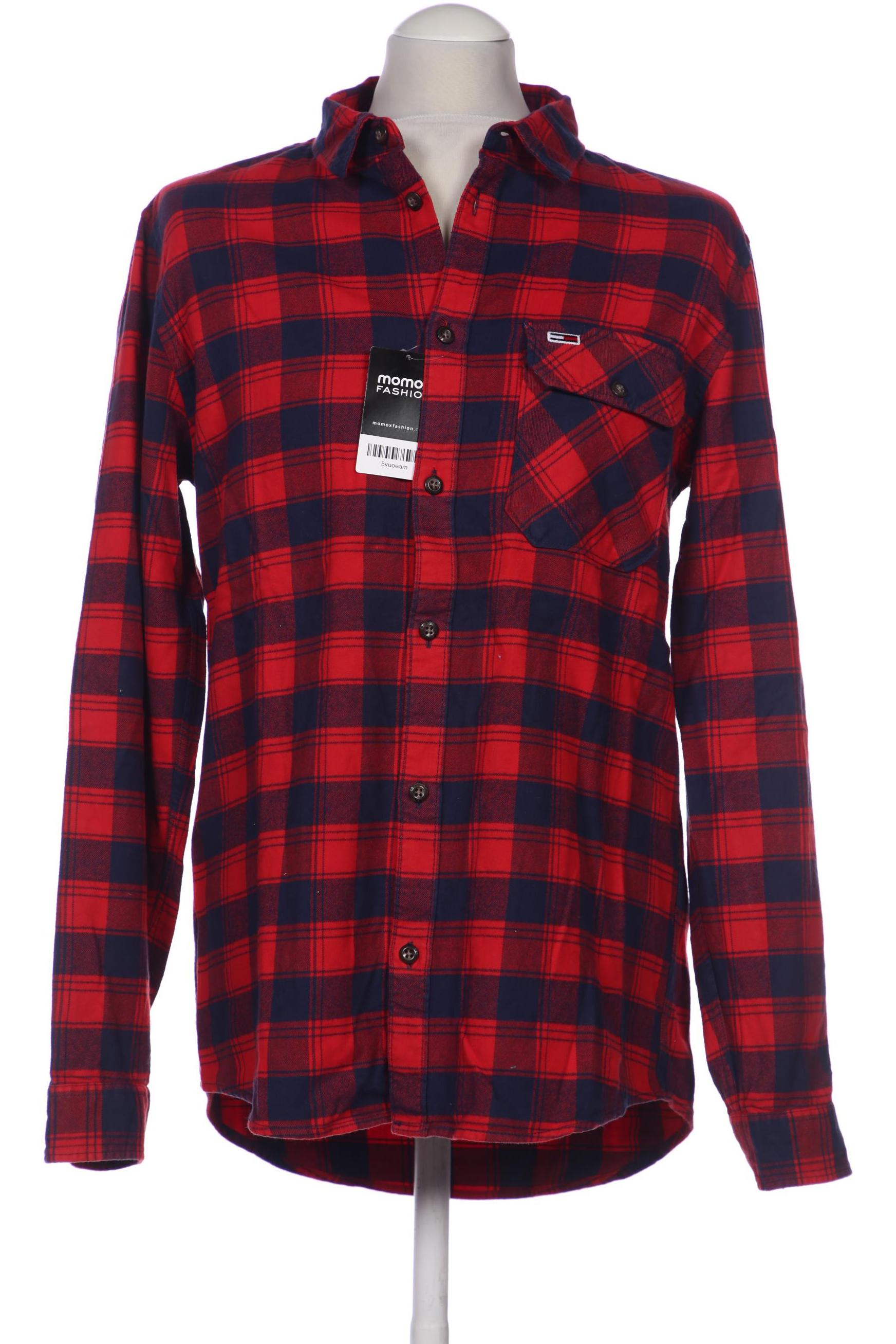 

Tommy Jeans Herren Hemd, rot