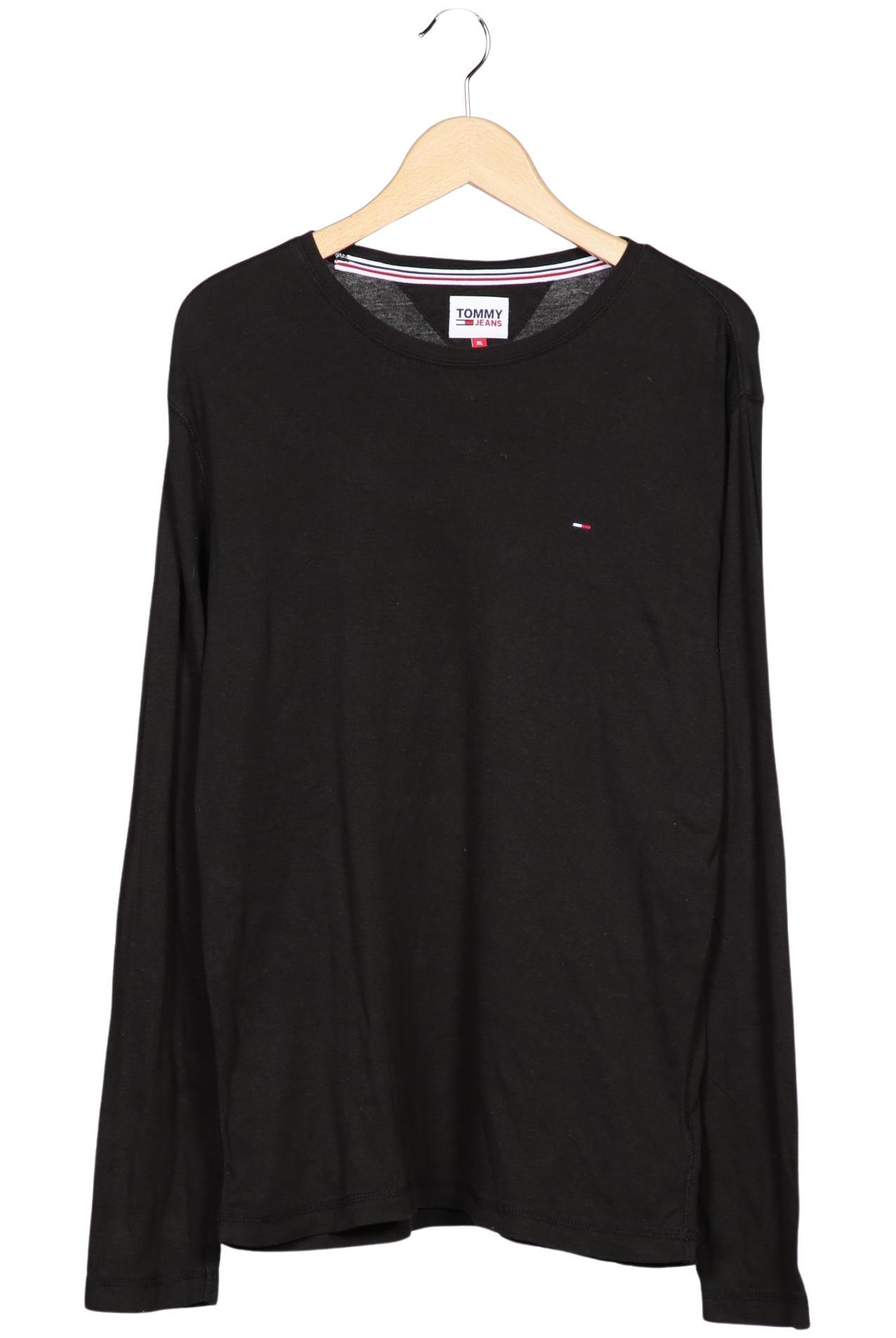 

Tommy Jeans Herren Langarmshirt, schwarz, Gr. 54