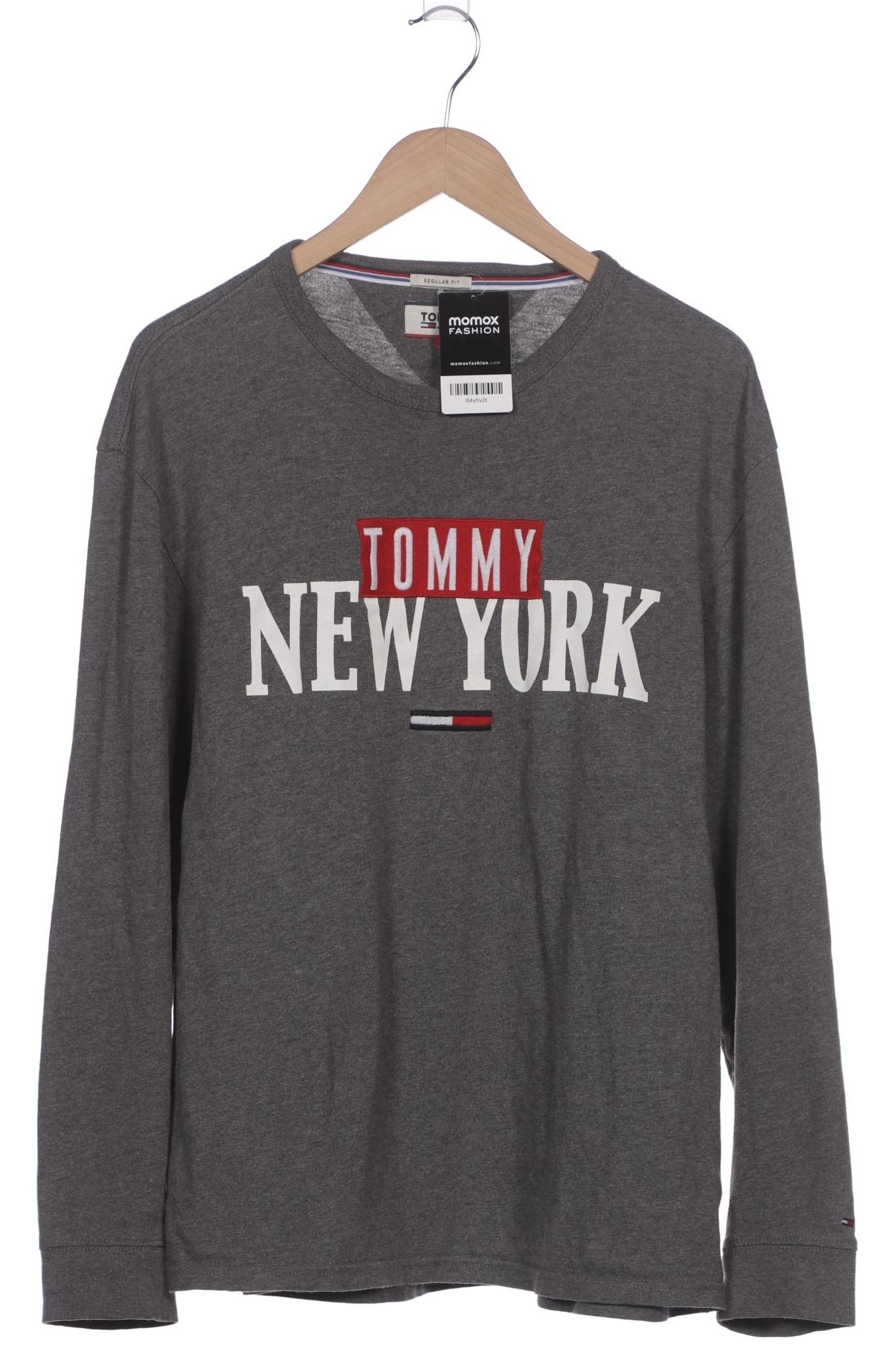 Thumbnail - Tommy Jeans Herren Langarmshirt, grau, Gr. 52