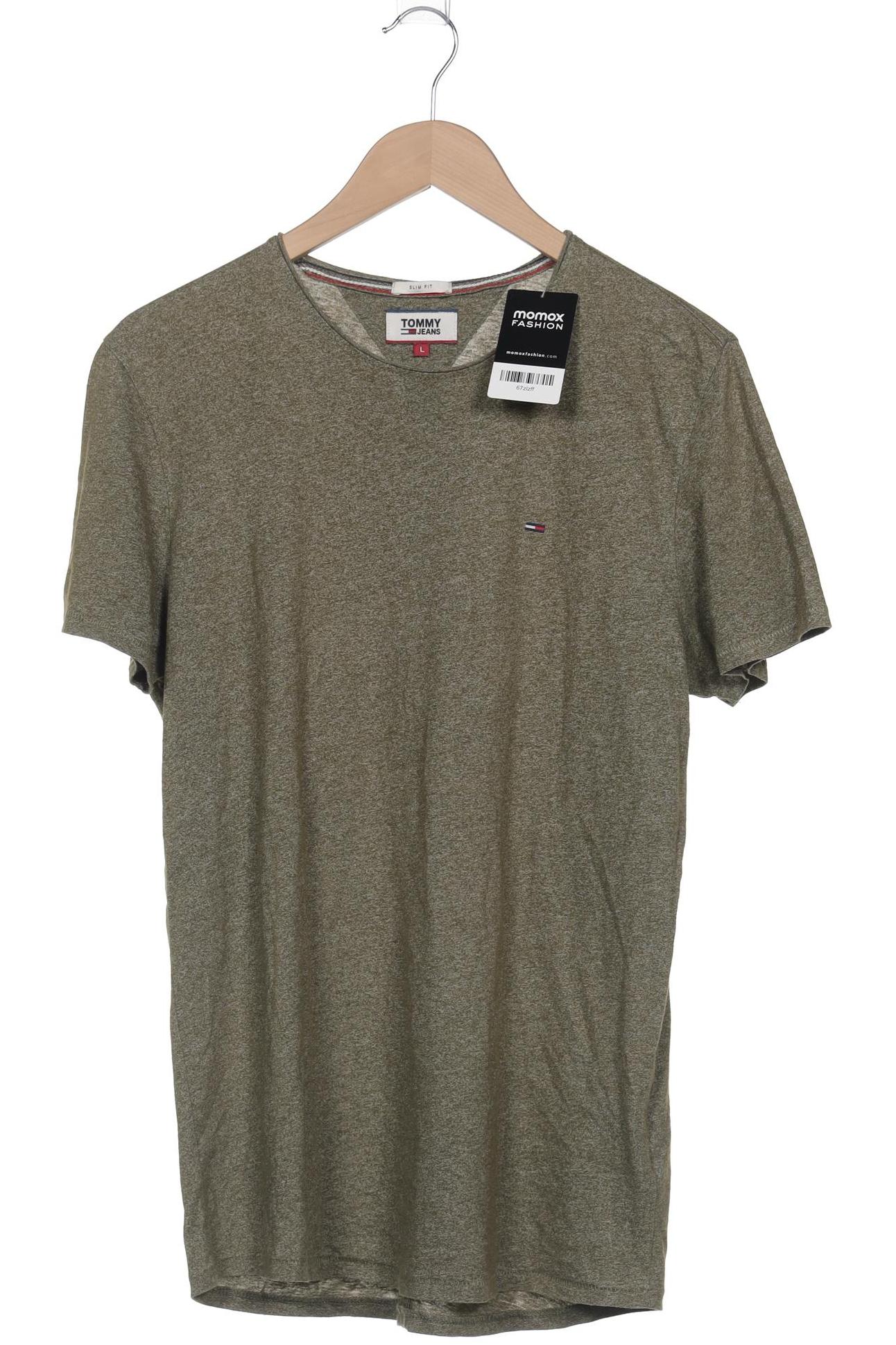 

Tommy Jeans Herren T-Shirt, grün, Gr. 52