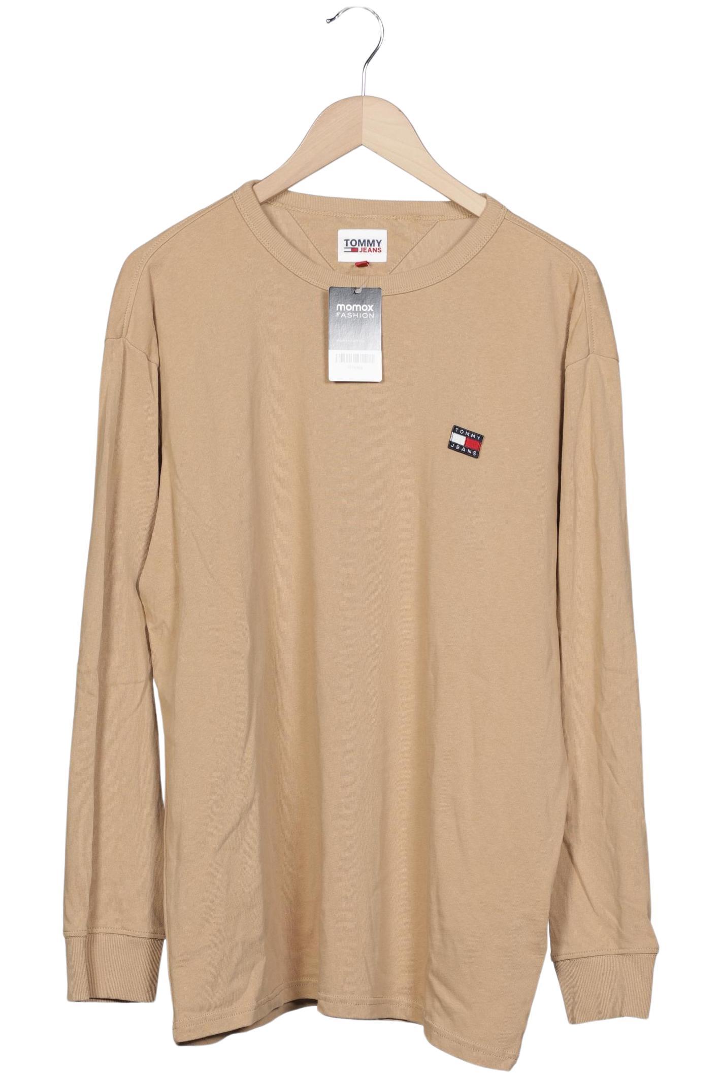 

Tommy Jeans Herren Langarmshirt, beige, Gr. 54