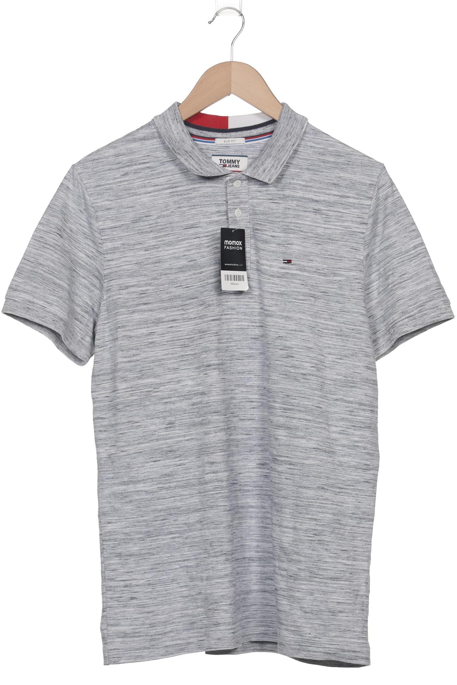 

Tommy Jeans Herren Poloshirt, grau, Gr. 48