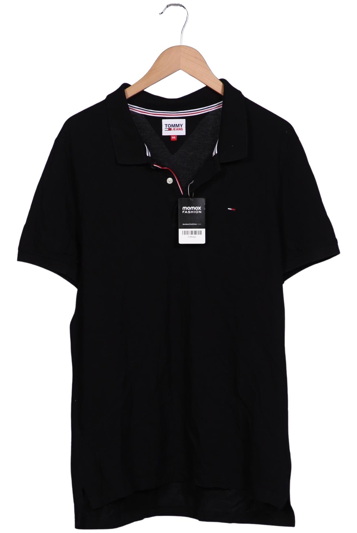

Tommy Jeans Herren Poloshirt, schwarz, Gr. 56