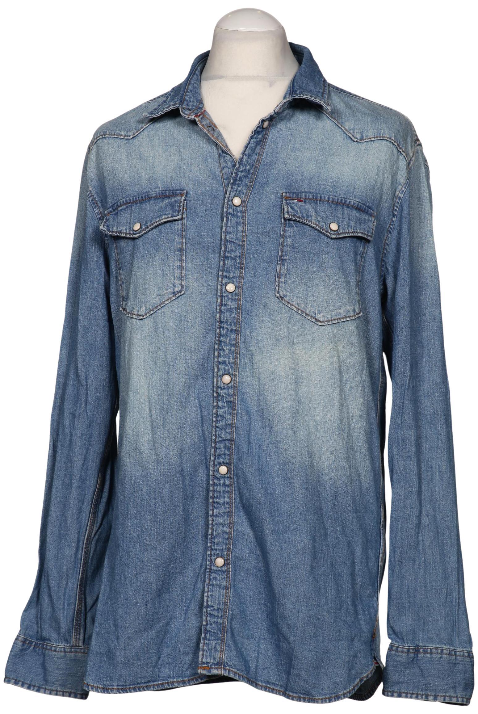 

Tommy Jeans Herren Hemd, blau, Gr. 52