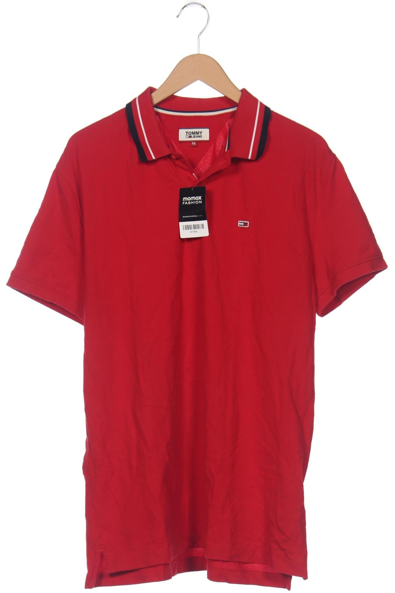 

Tommy Jeans Herren Poloshirt, rot, Gr. 56