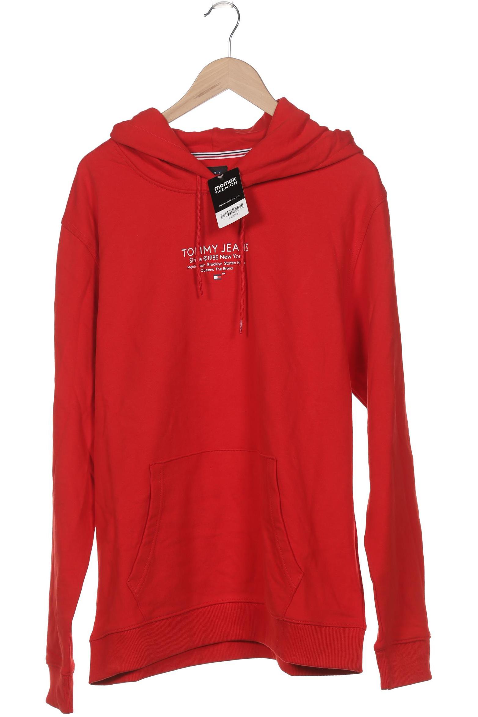 

Tommy Jeans Herren Kapuzenpullover, rot, Gr. 58