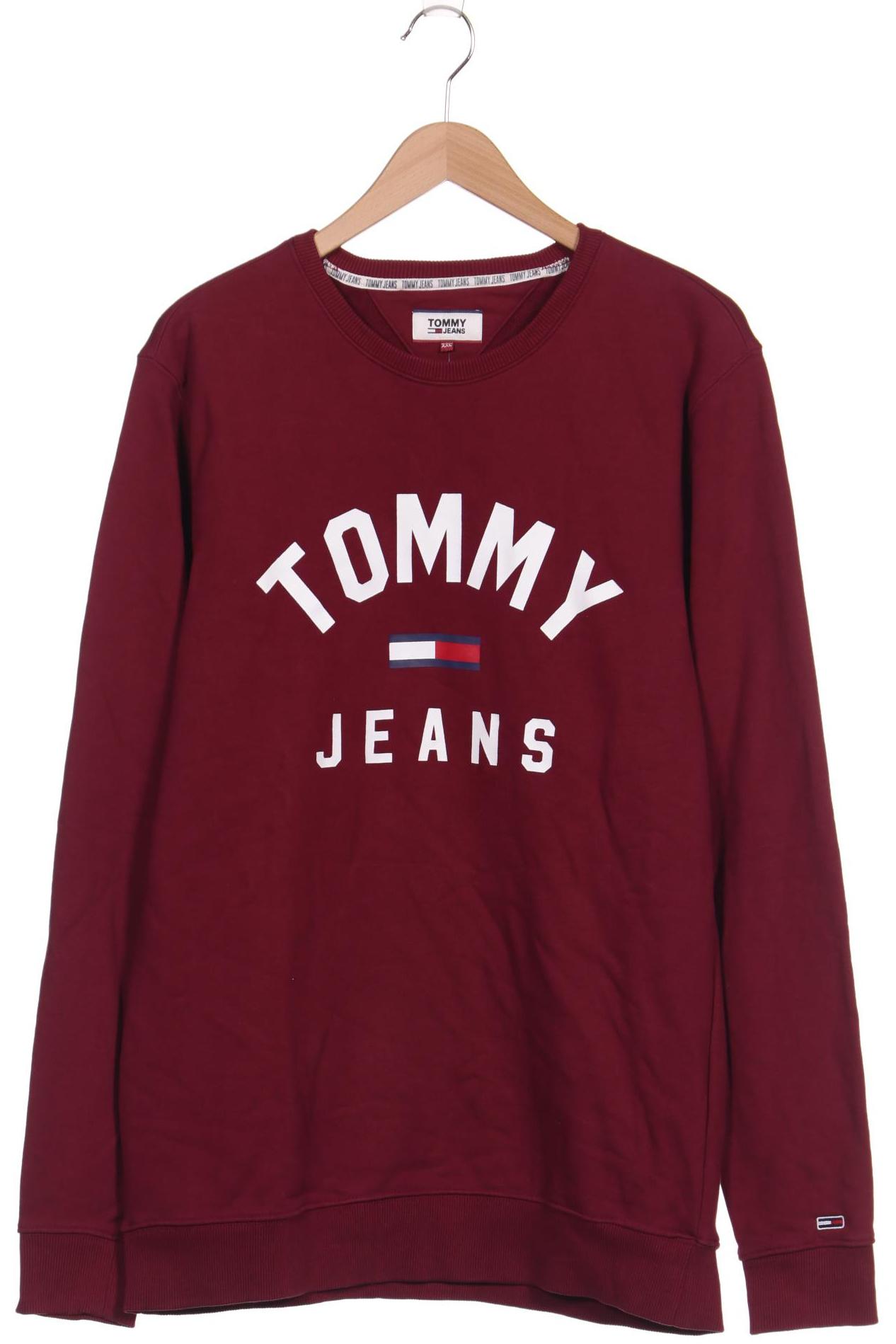 

Tommy Jeans Herren Sweatshirt, bordeaux