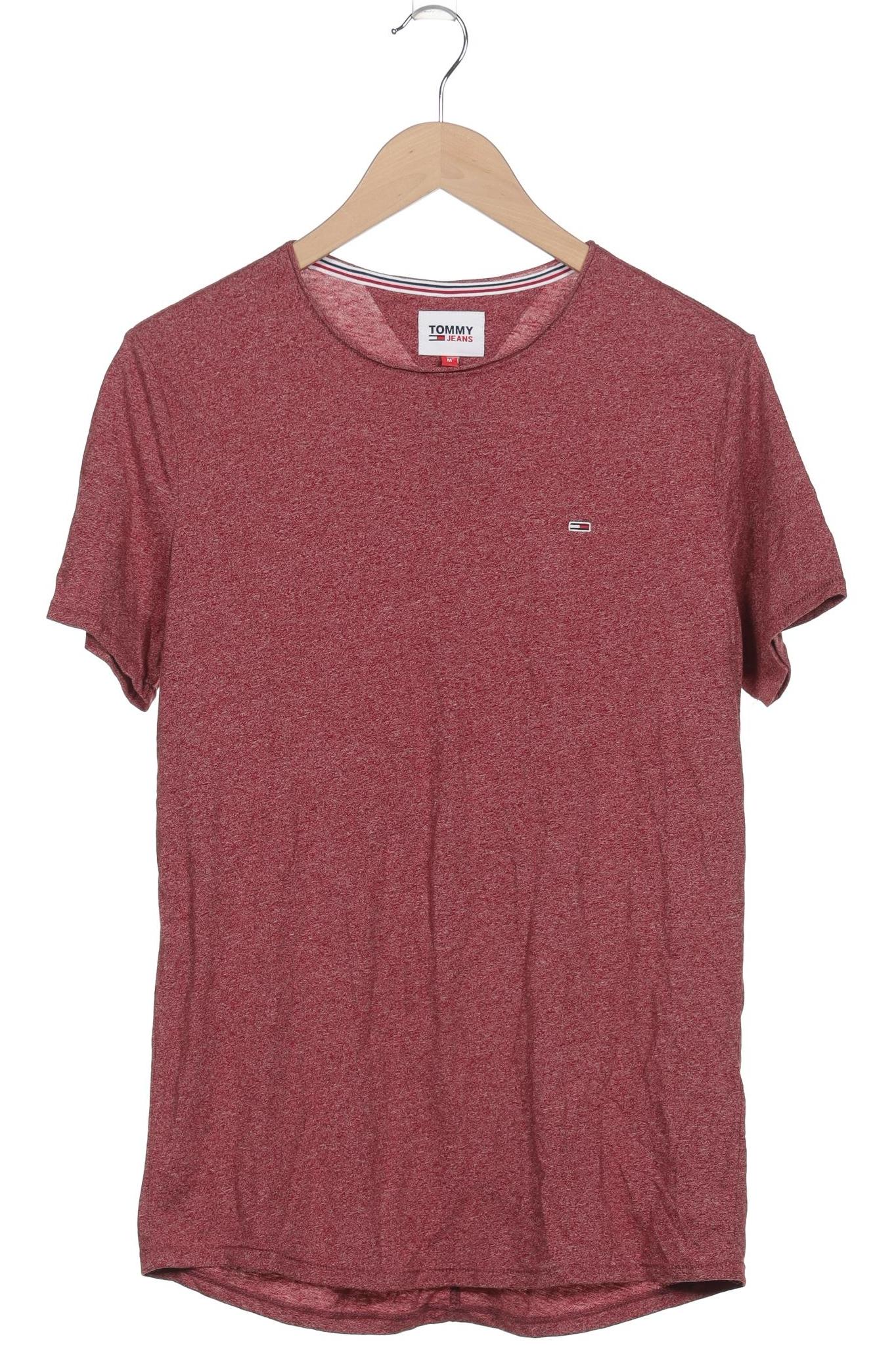 

Tommy Jeans Herren T-Shirt, bordeaux, Gr. 48