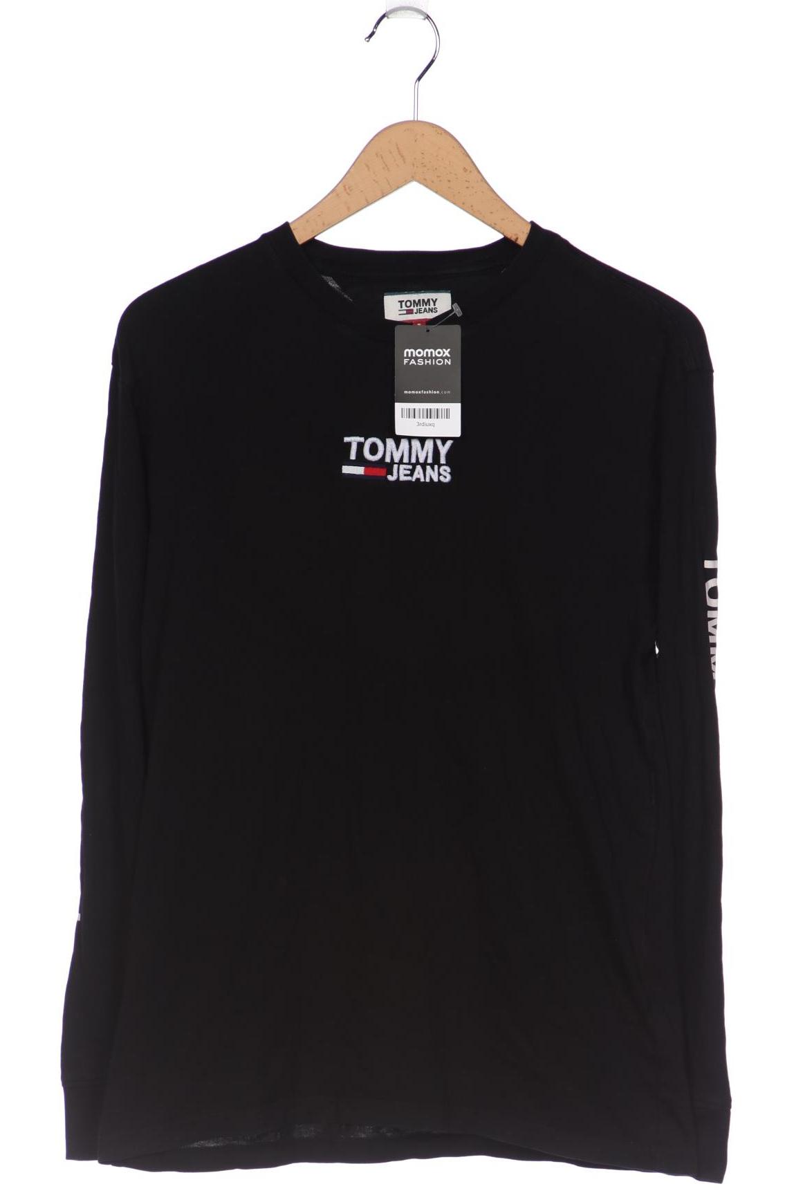 

Tommy Jeans Herren Langarmshirt, schwarz