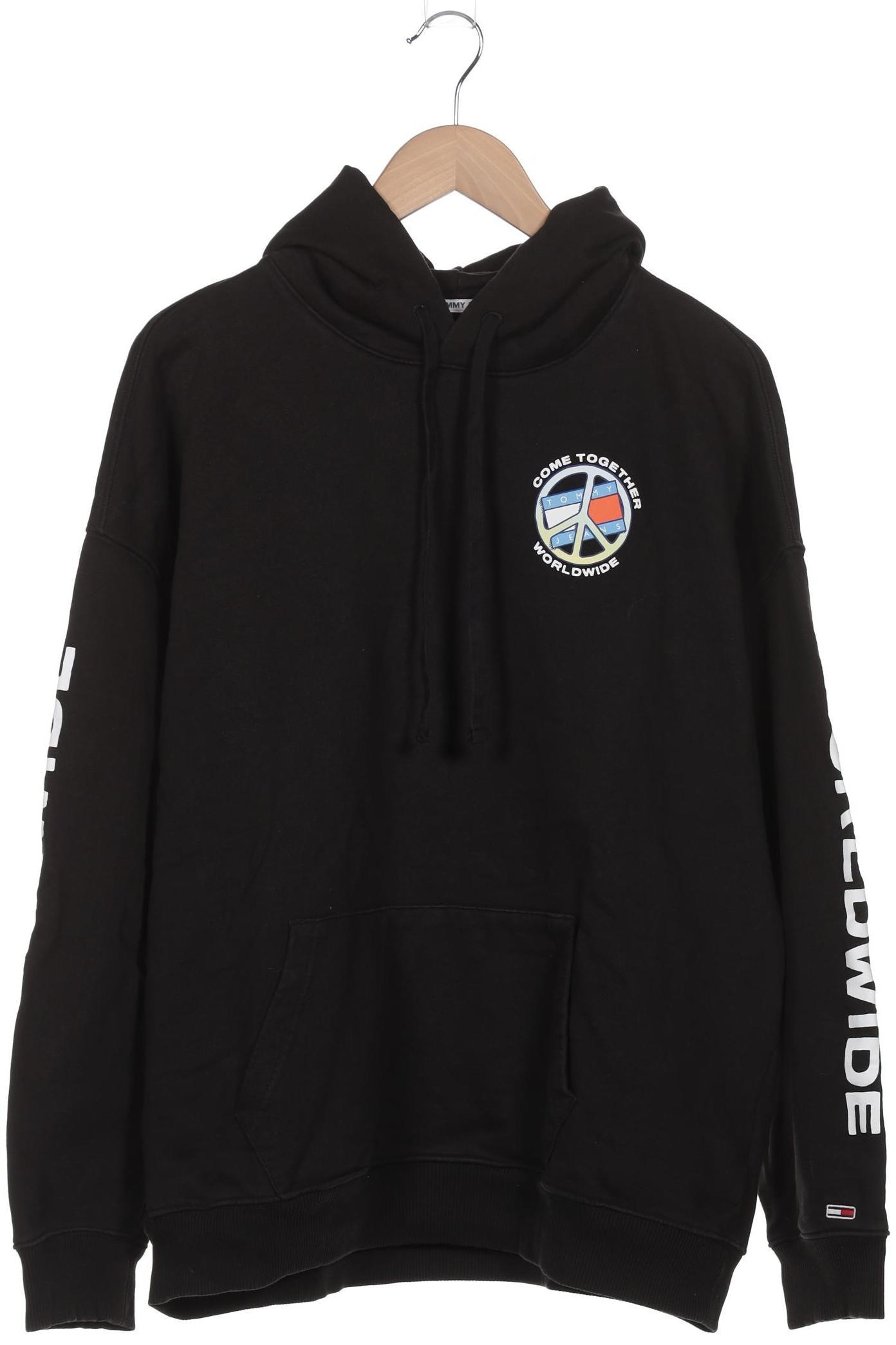 

Tommy Jeans Herren Kapuzenpullover, schwarz, Gr. 52