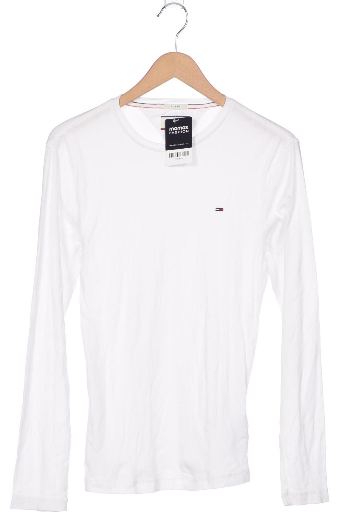 

Tommy Jeans Herren Langarmshirt, weiß, Gr. 46
