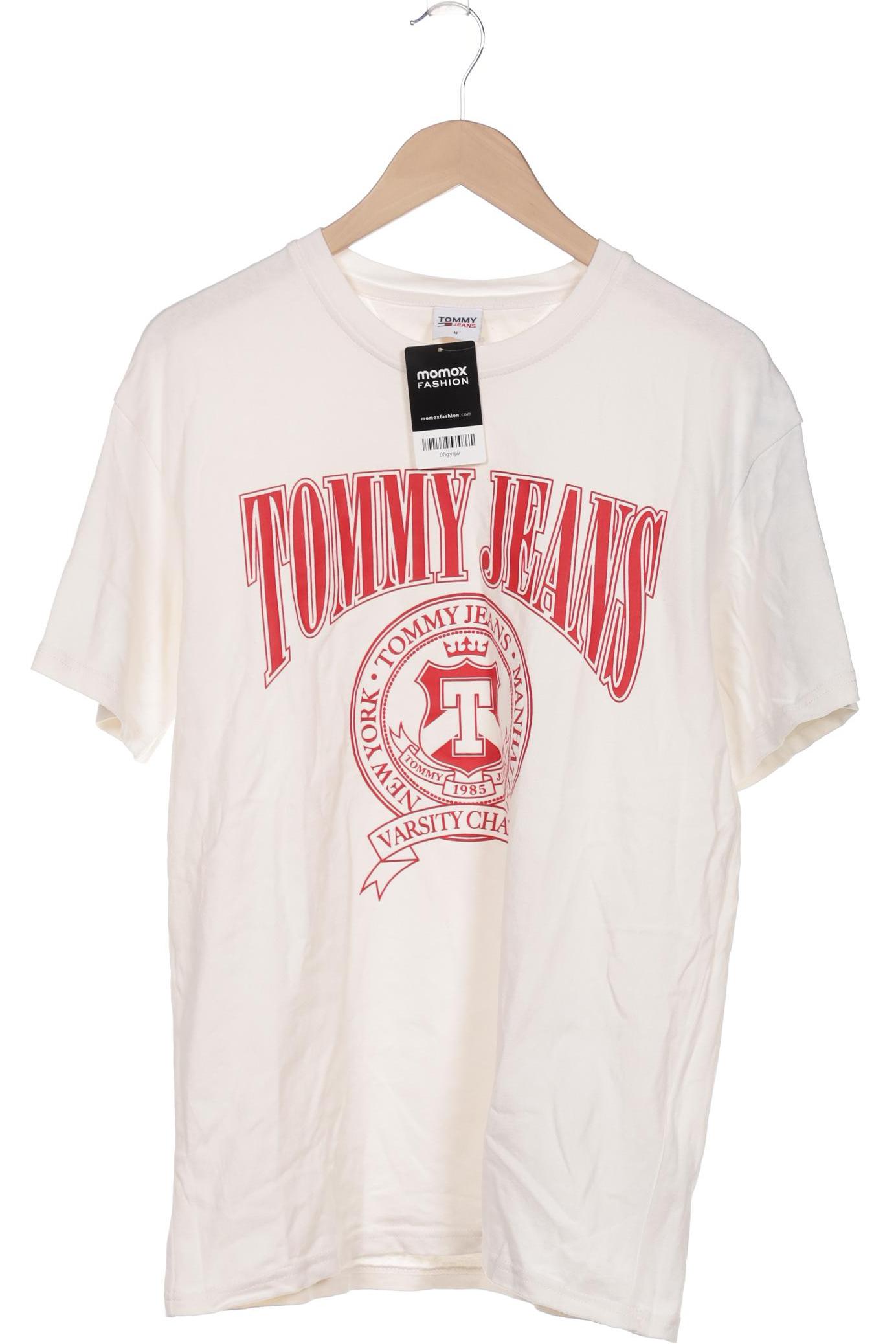 

Tommy Jeans Herren T-Shirt, cremeweiß, Gr. 48