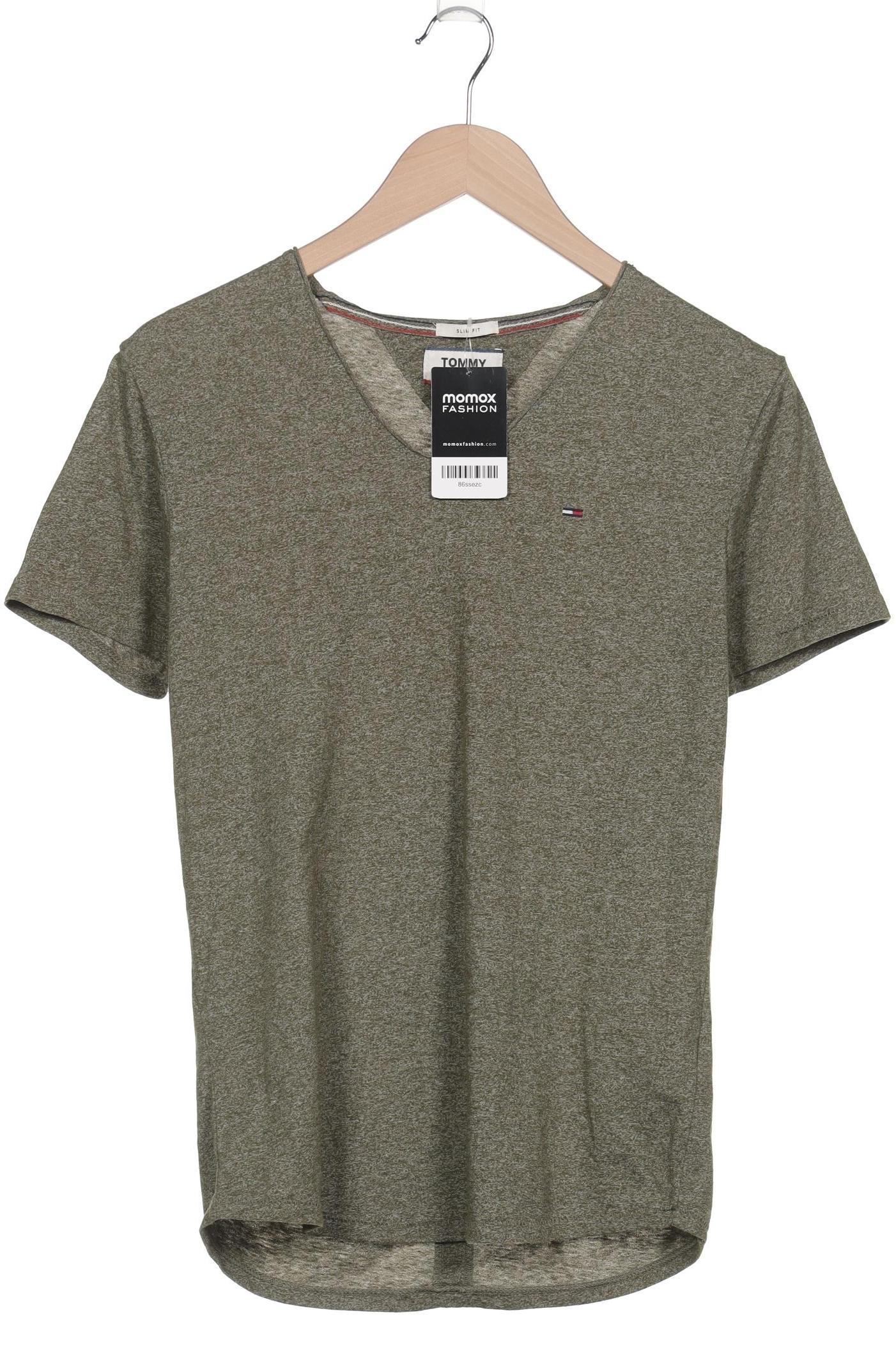 

Tommy Jeans Herren T-Shirt, grün, Gr. 46