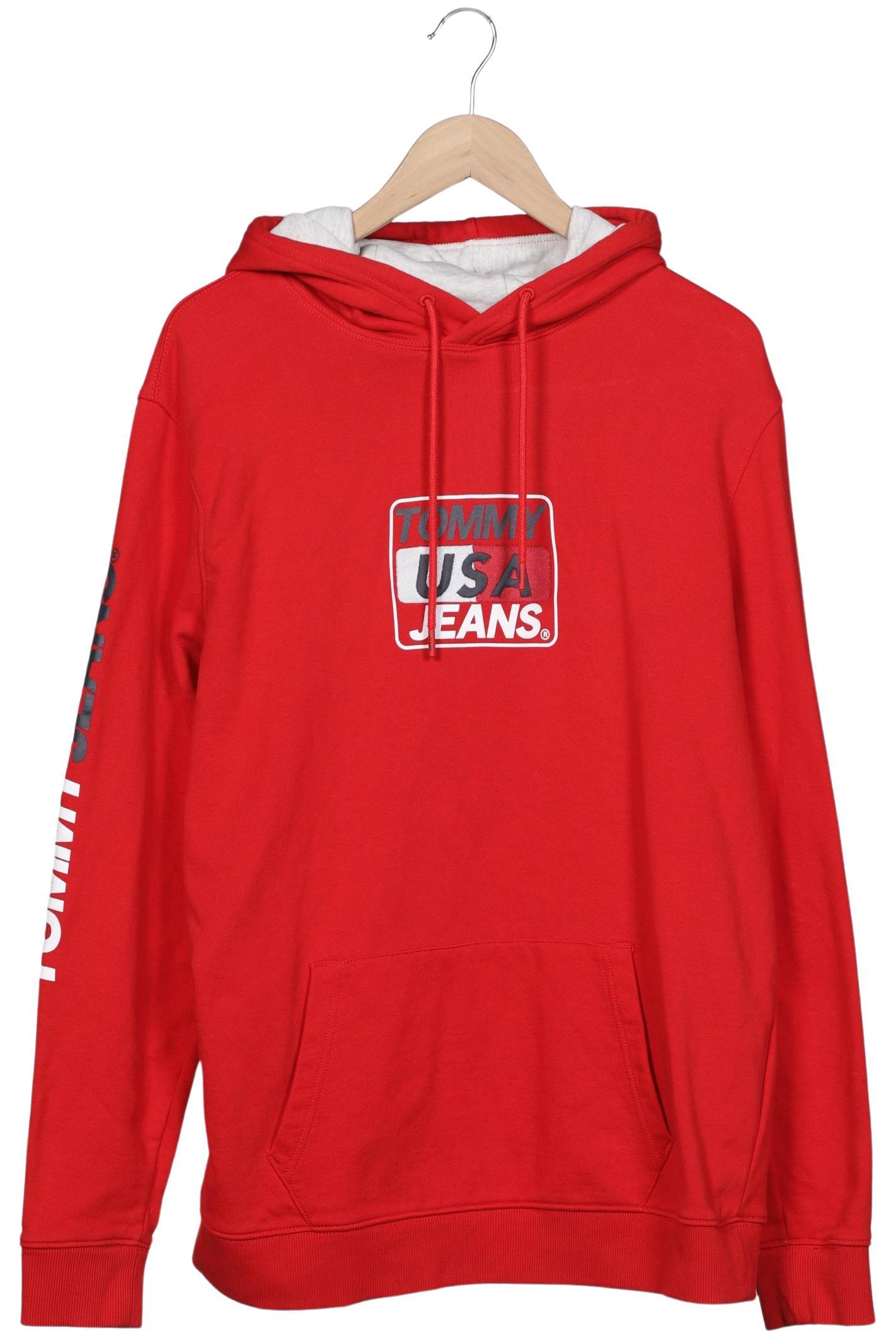 

Tommy Jeans Herren Kapuzenpullover, rot, Gr. 56