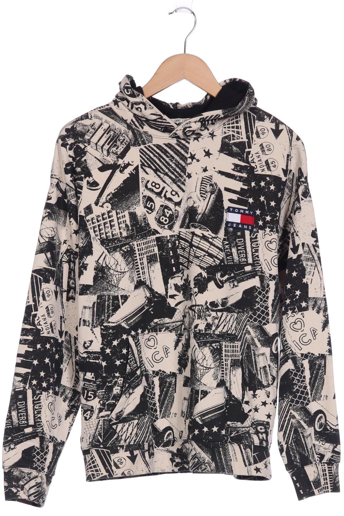 

Tommy Jeans Herren Kapuzenpullover, schwarz, Gr. 46