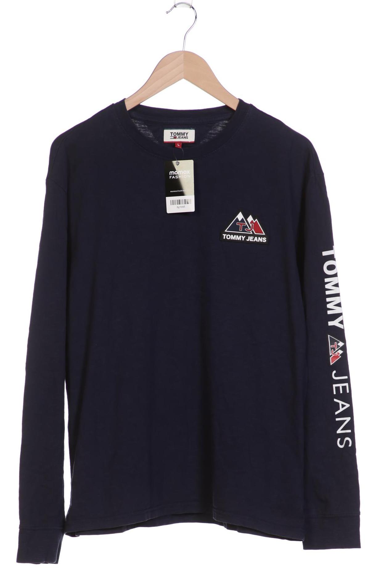 

Tommy Jeans Herren Langarmshirt, marineblau, Gr. 52