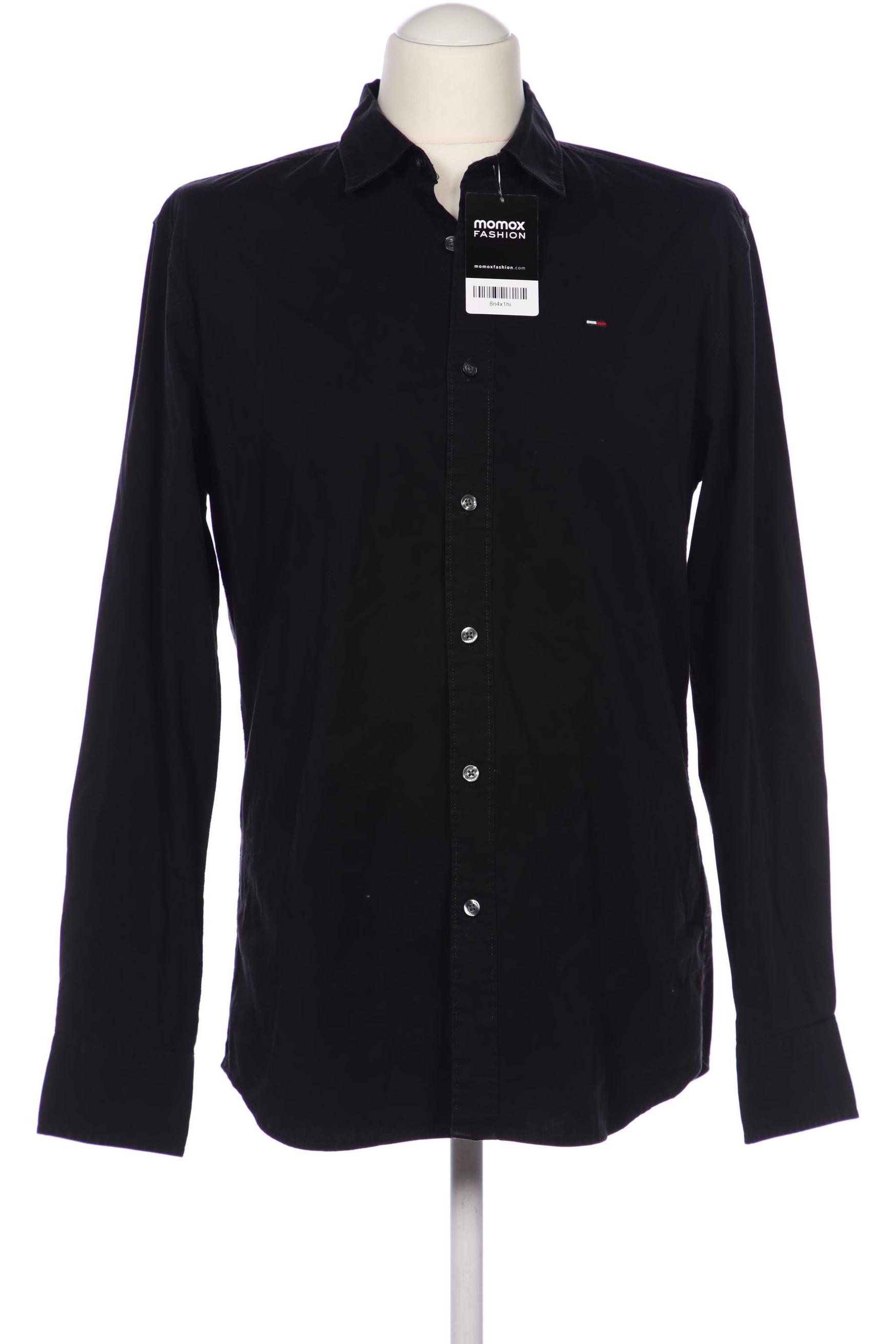 

Tommy Jeans Herren Hemd, schwarz