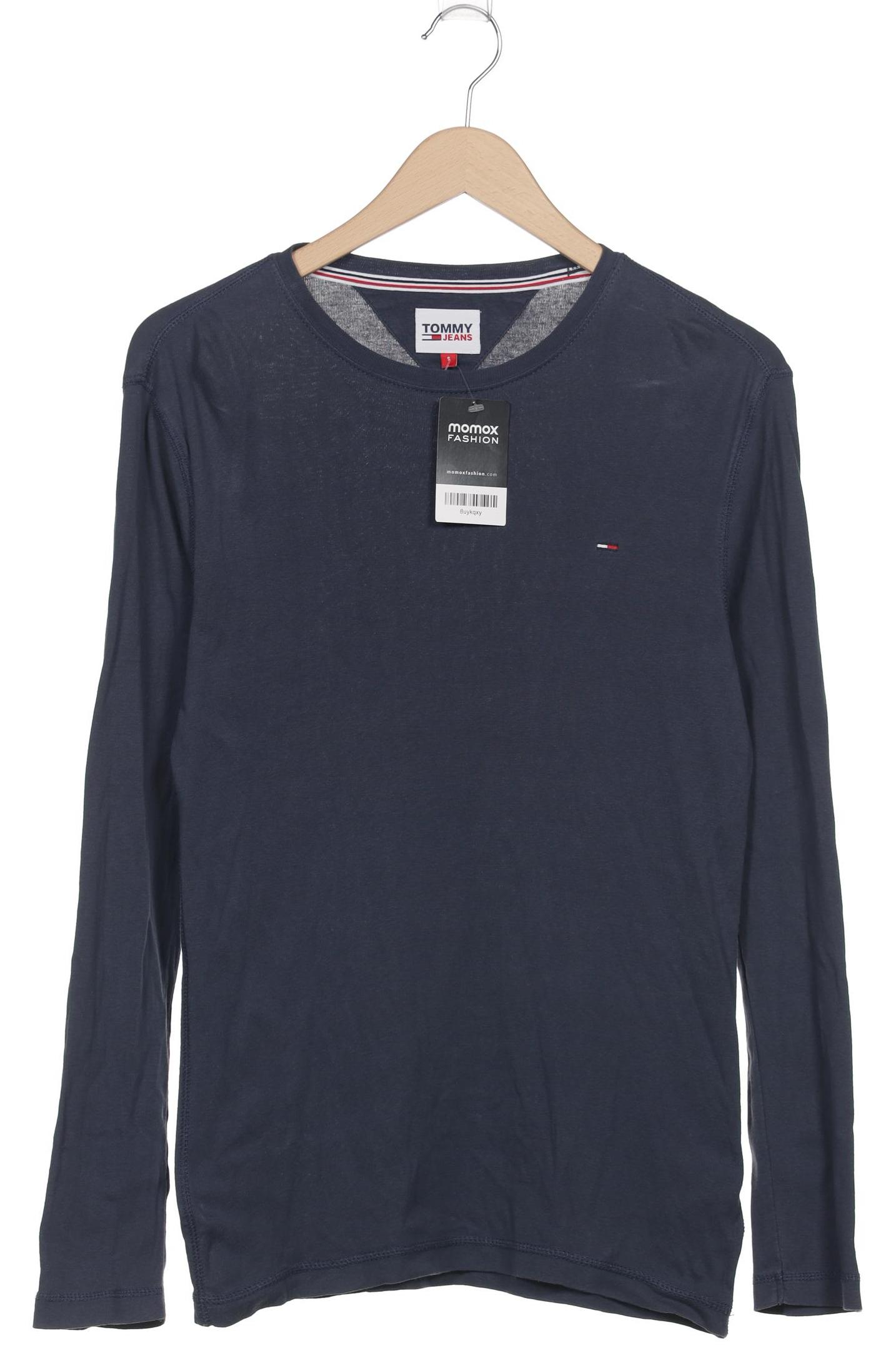 

Tommy Jeans Herren Langarmshirt, marineblau, Gr. 46