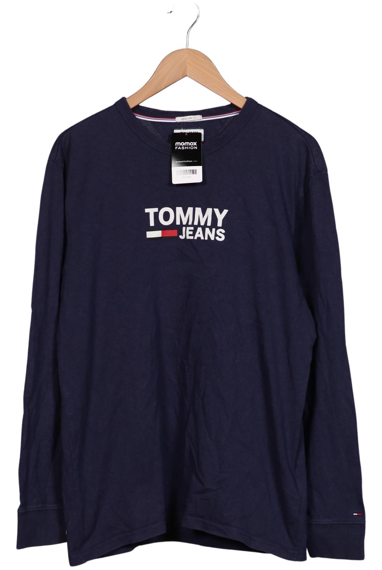

Tommy Jeans Herren Langarmshirt, marineblau, Gr. 52