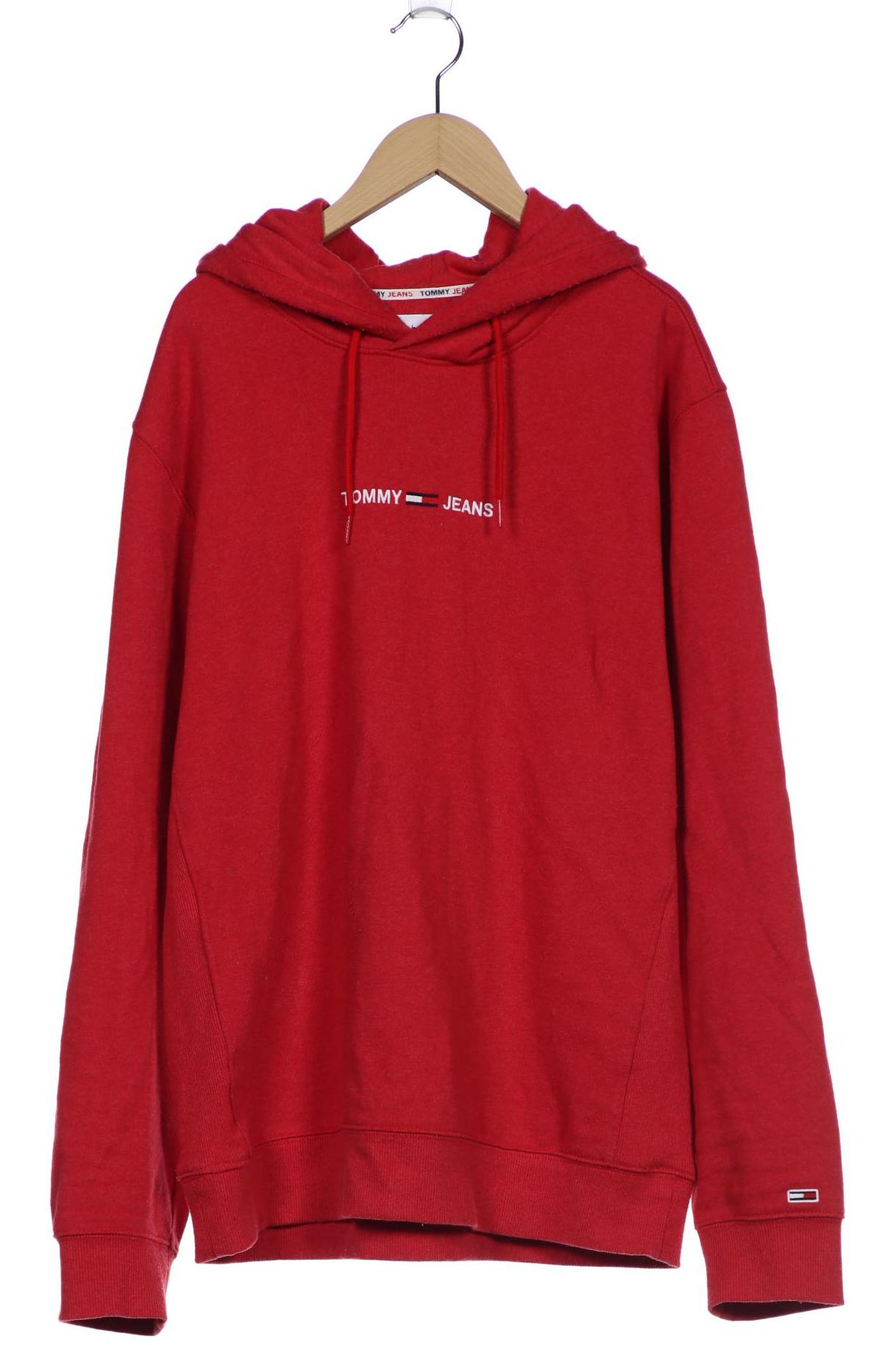 

Tommy Jeans Herren Kapuzenpullover, rot, Gr. 52