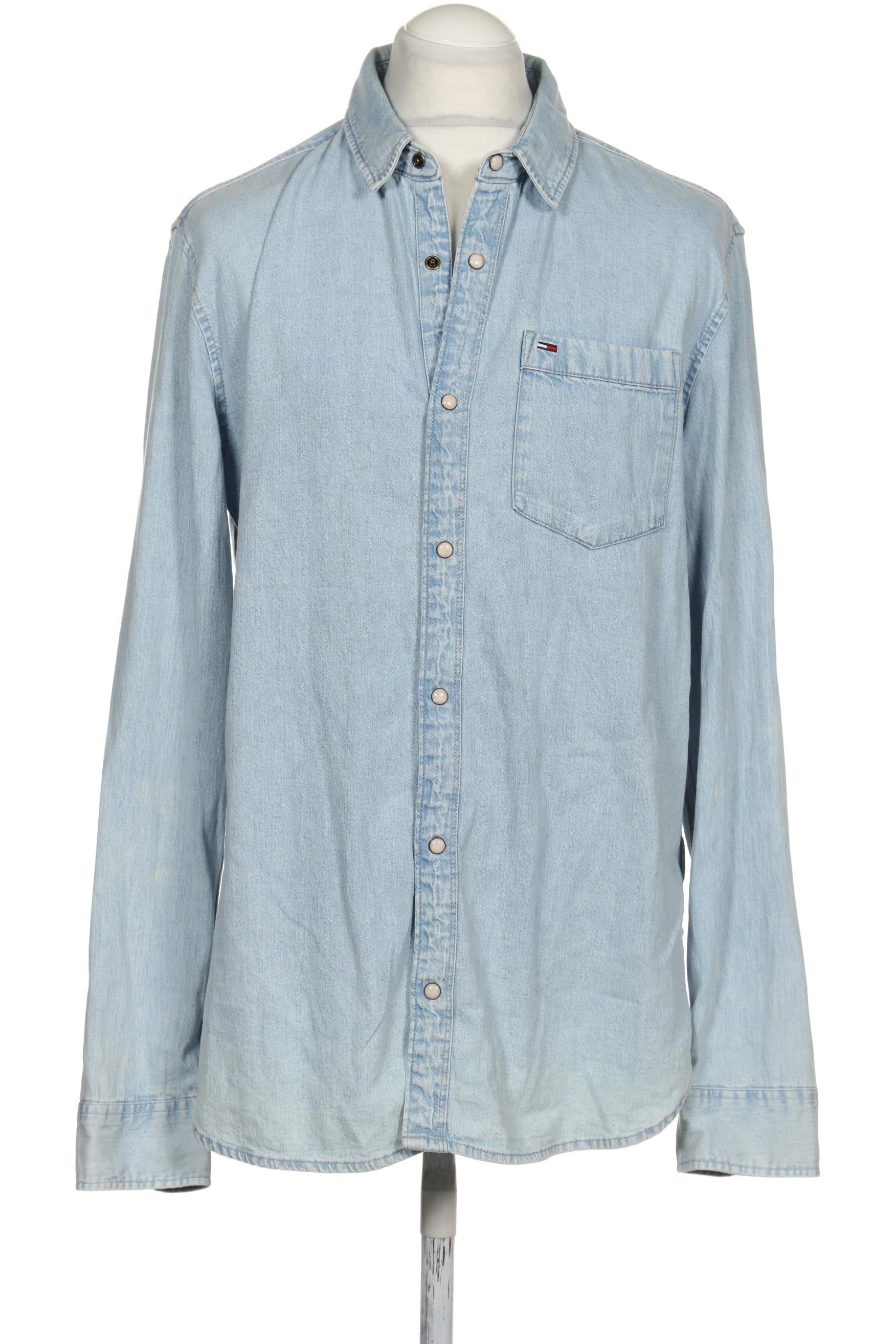 

Tommy Jeans Herren Hemd, hellblau