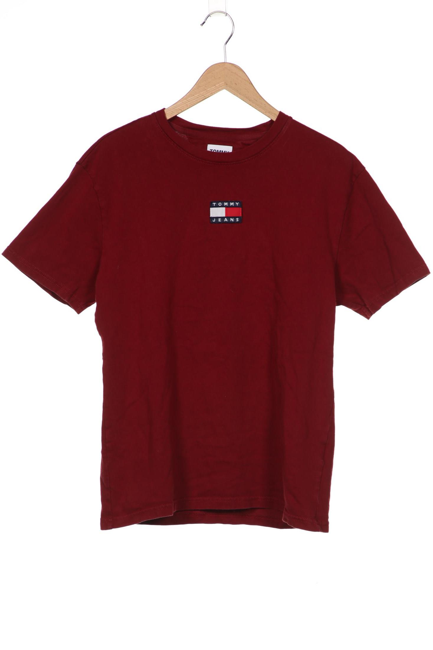 

Tommy Jeans Herren T-Shirt, bordeaux, Gr. 48