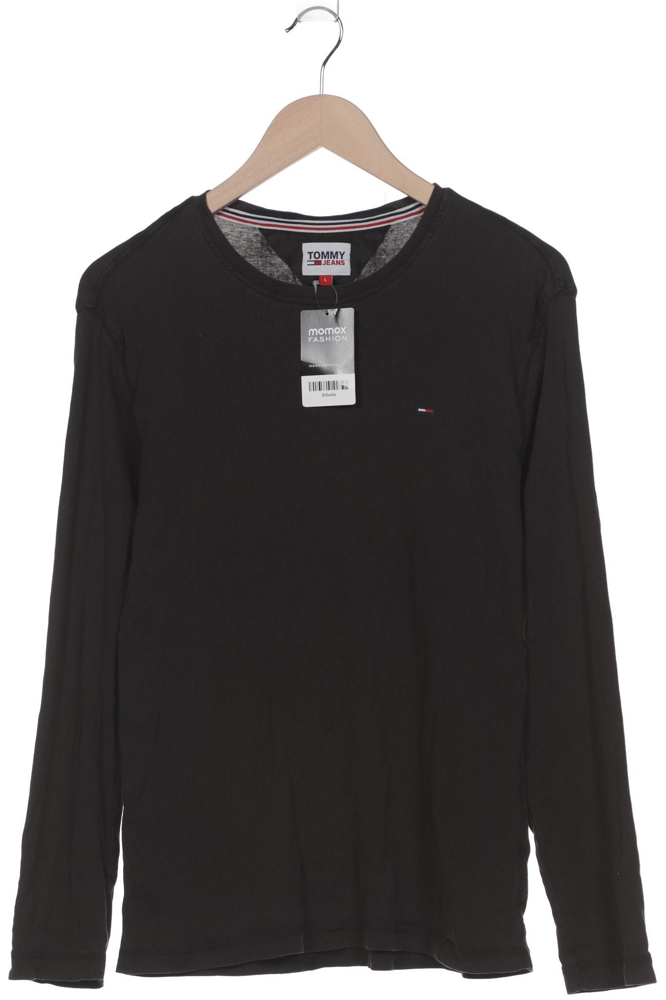 

Tommy Jeans Herren Langarmshirt, schwarz, Gr. 52