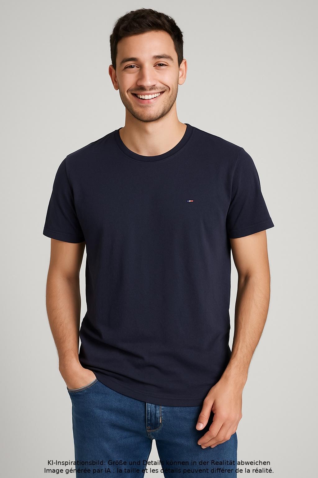 

Tommy Jeans Herren T-Shirt, marineblau, Gr. 46