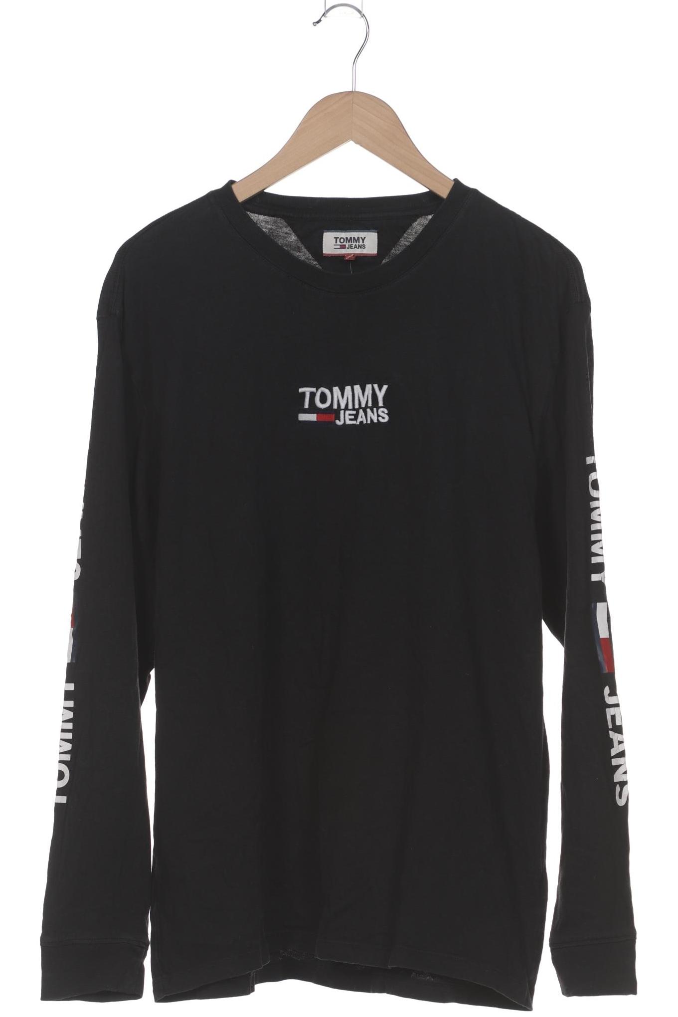 

Tommy Jeans Herren Langarmshirt, schwarz, Gr. 52
