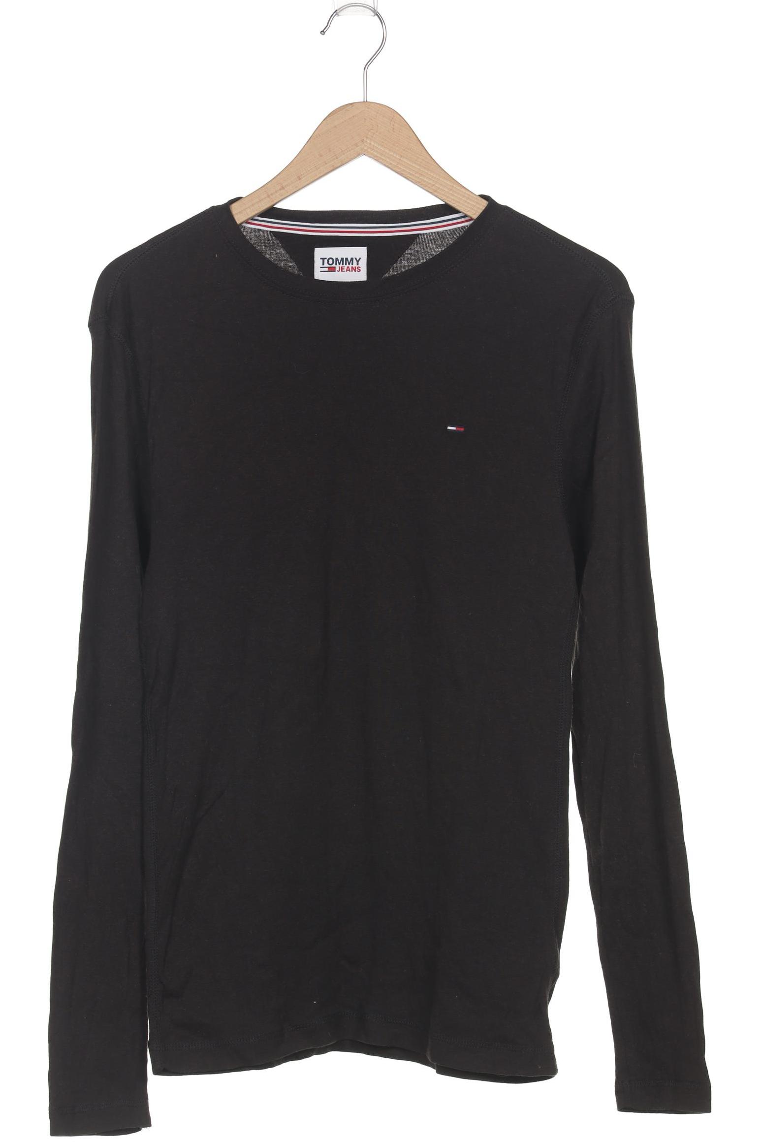 

Tommy Jeans Herren Langarmshirt, schwarz, Gr. 48