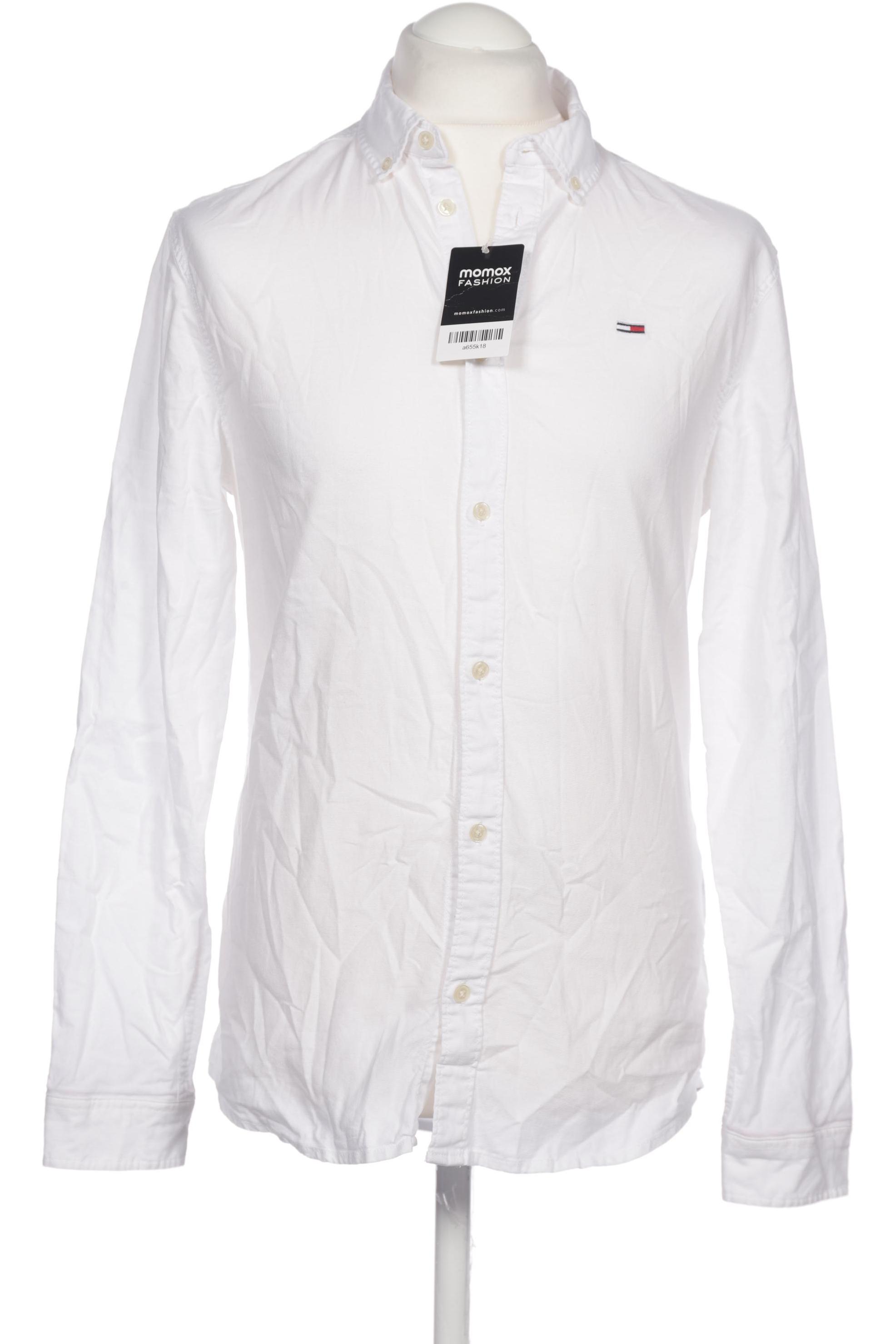 

Tommy Jeans Herren Hemd, weiß, Gr. 48