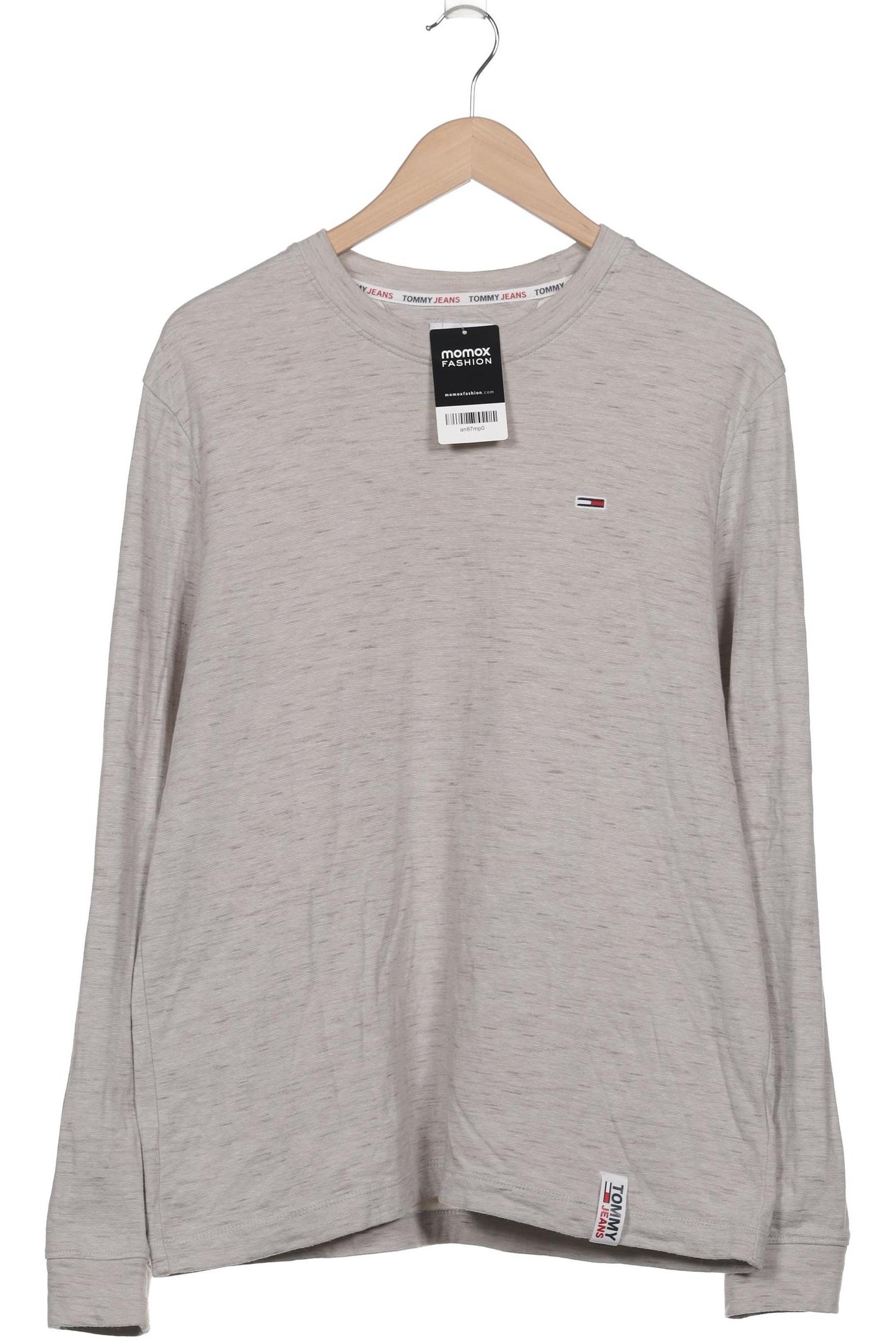 

Tommy Jeans Herren Langarmshirt, grau, Gr. 52