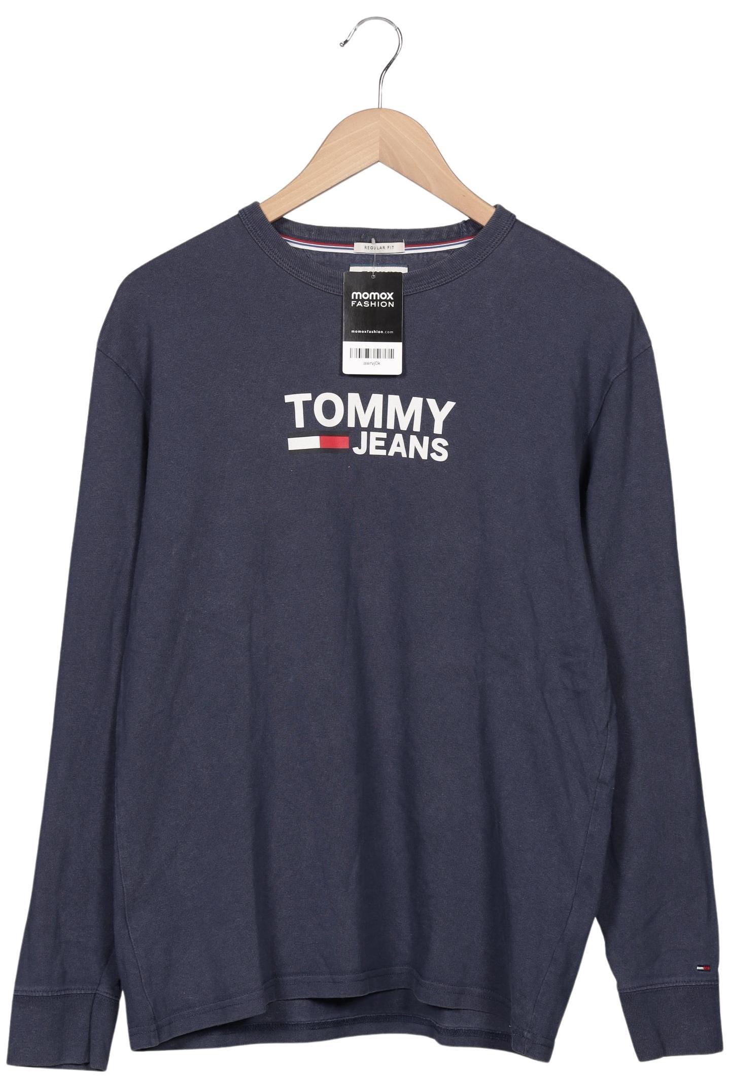 

Tommy Jeans Herren Langarmshirt, marineblau, Gr. 48