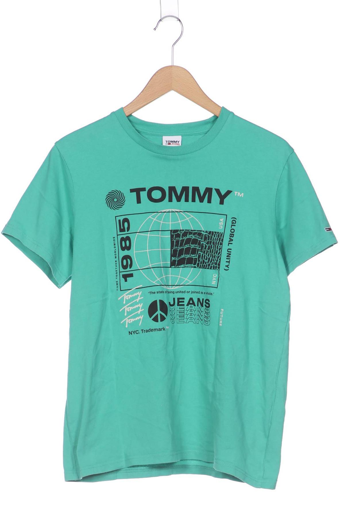 

Tommy Jeans Herren T-Shirt, grün, Gr. 48