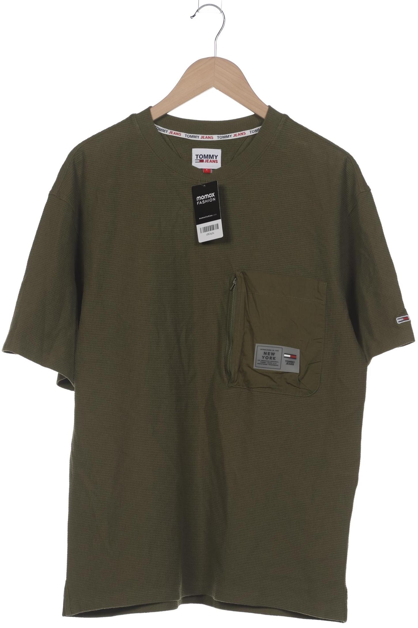 

Tommy Jeans Herren T-Shirt, grün, Gr. 46
