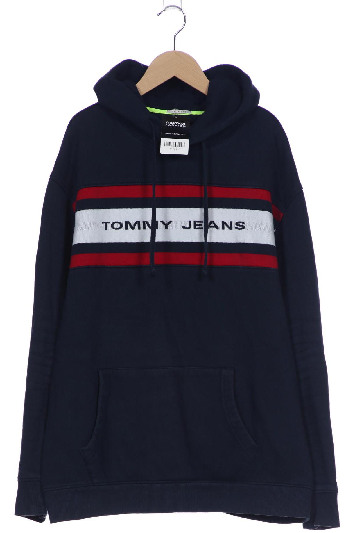 

Tommy Jeans Herren Kapuzenpullover, marineblau, Gr. 54