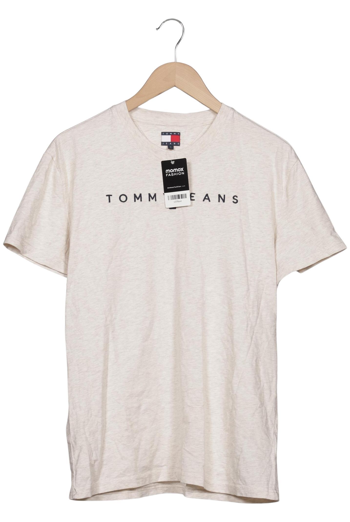 

Tommy Jeans Herren T-Shirt, cremeweiß, Gr. 52