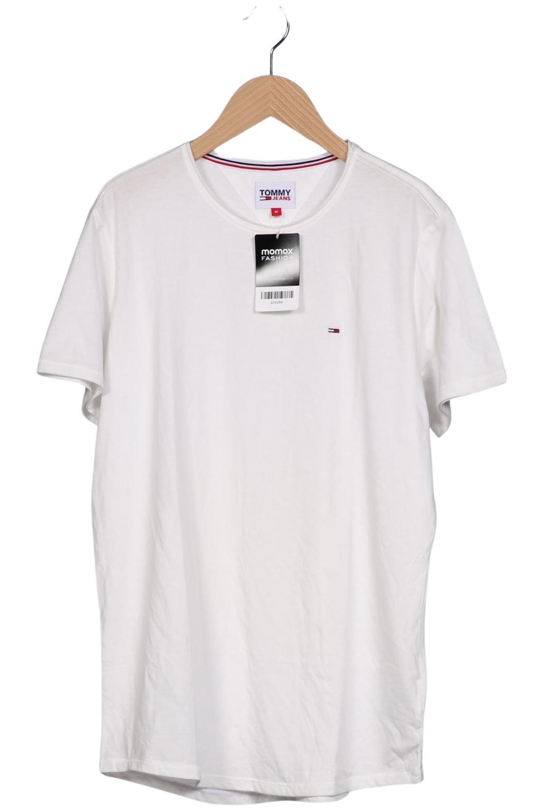 

Tommy Jeans Herren T-Shirt, cremeweiß, Gr. 48