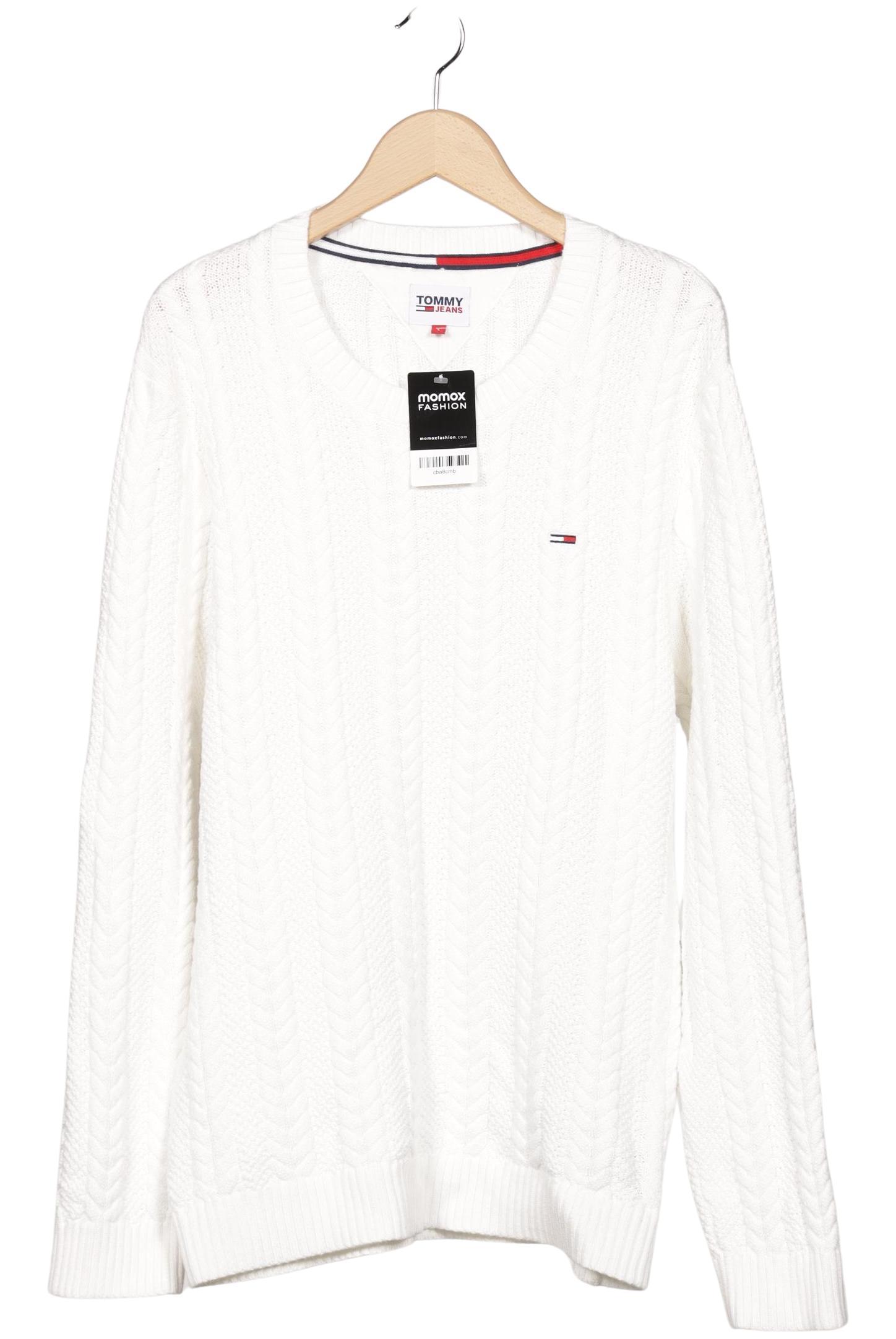 

Tommy Jeans Herren Pullover, weiß, Gr. 52