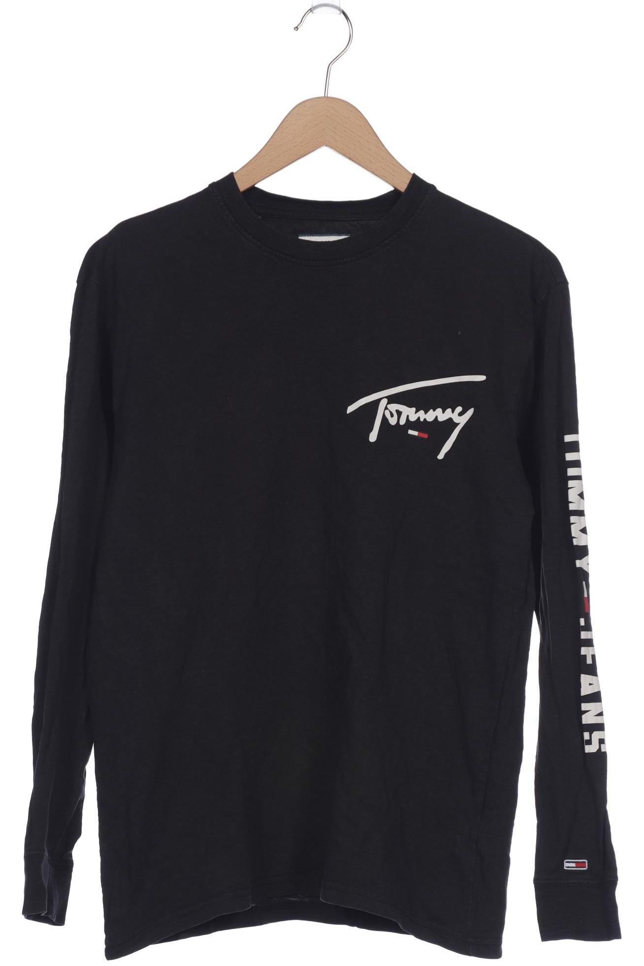 

Tommy Jeans Herren Langarmshirt, schwarz