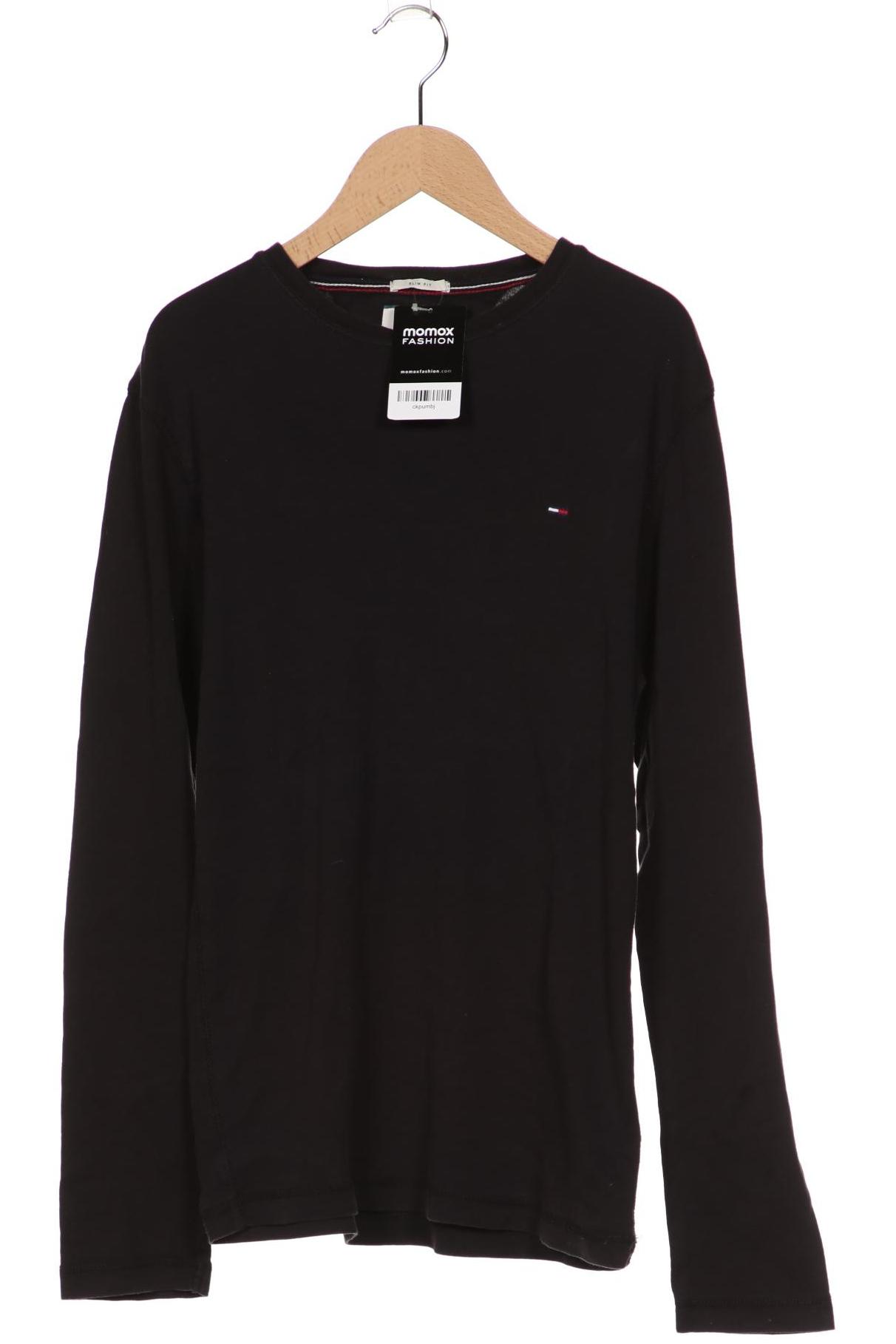 

Tommy Jeans Herren Langarmshirt, schwarz