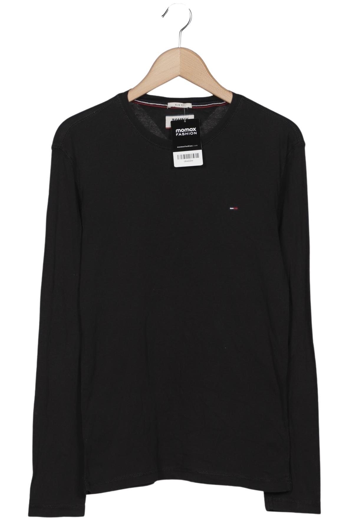 

Tommy Jeans Herren Langarmshirt, schwarz, Gr. 48