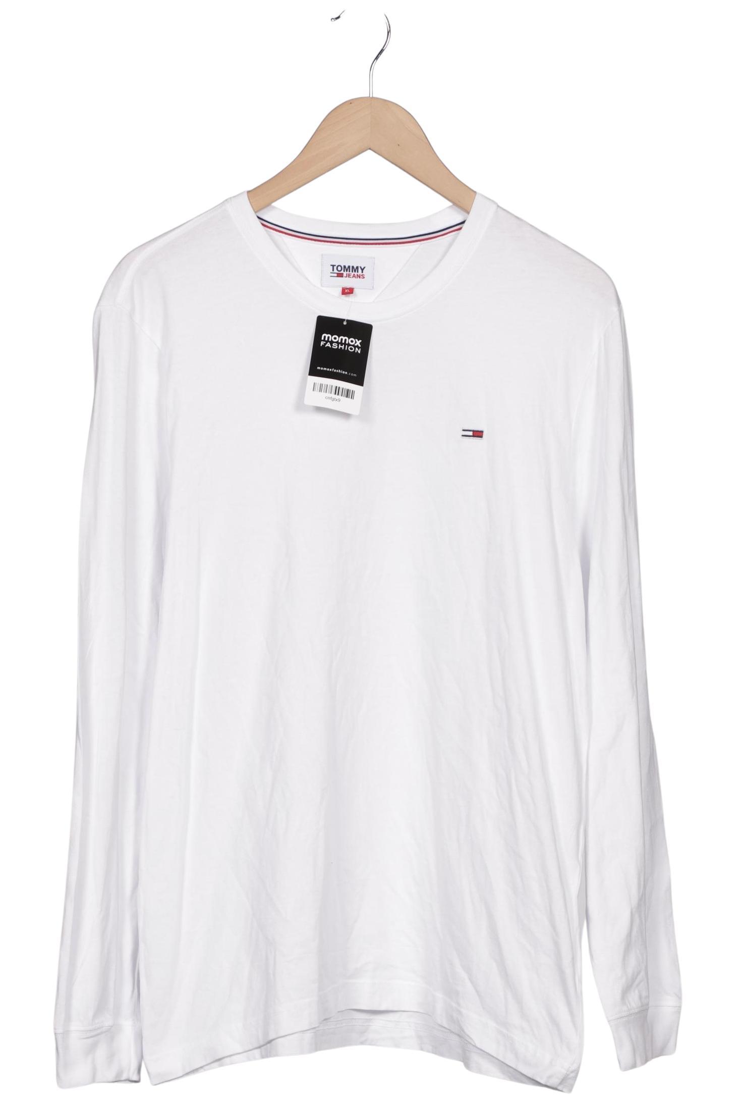 

Tommy Jeans Herren Langarmshirt, weiß, Gr. 54