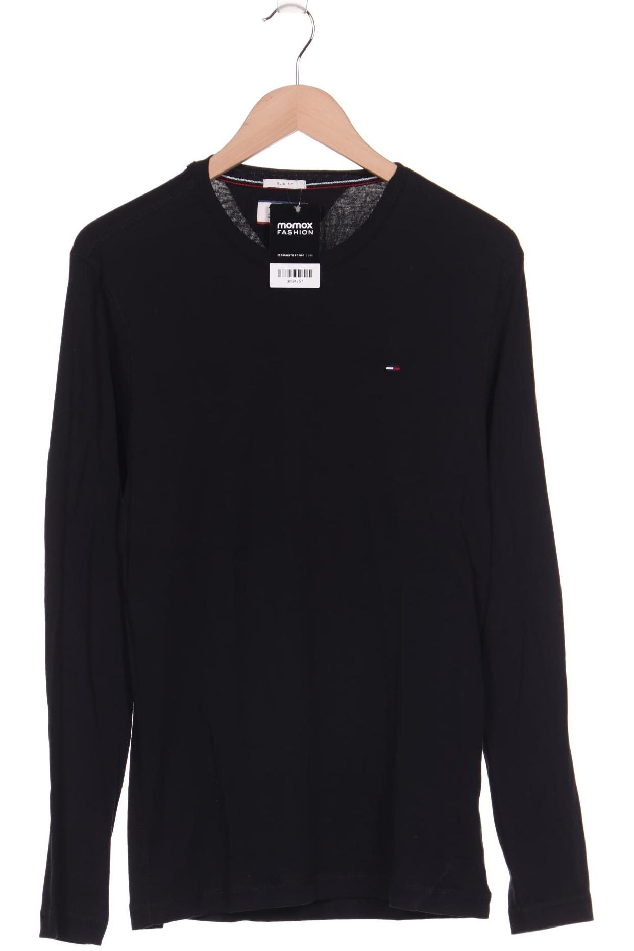 

Tommy Jeans Herren Langarmshirt, schwarz